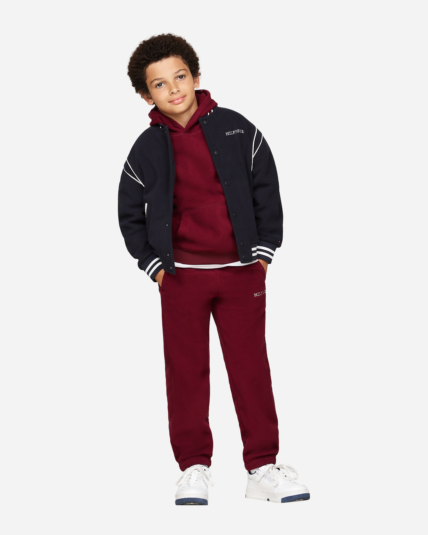 Giubbotto TOMMY HILFIGER POLAR FL VARSITY JR - 1 | Cisalfa Sport