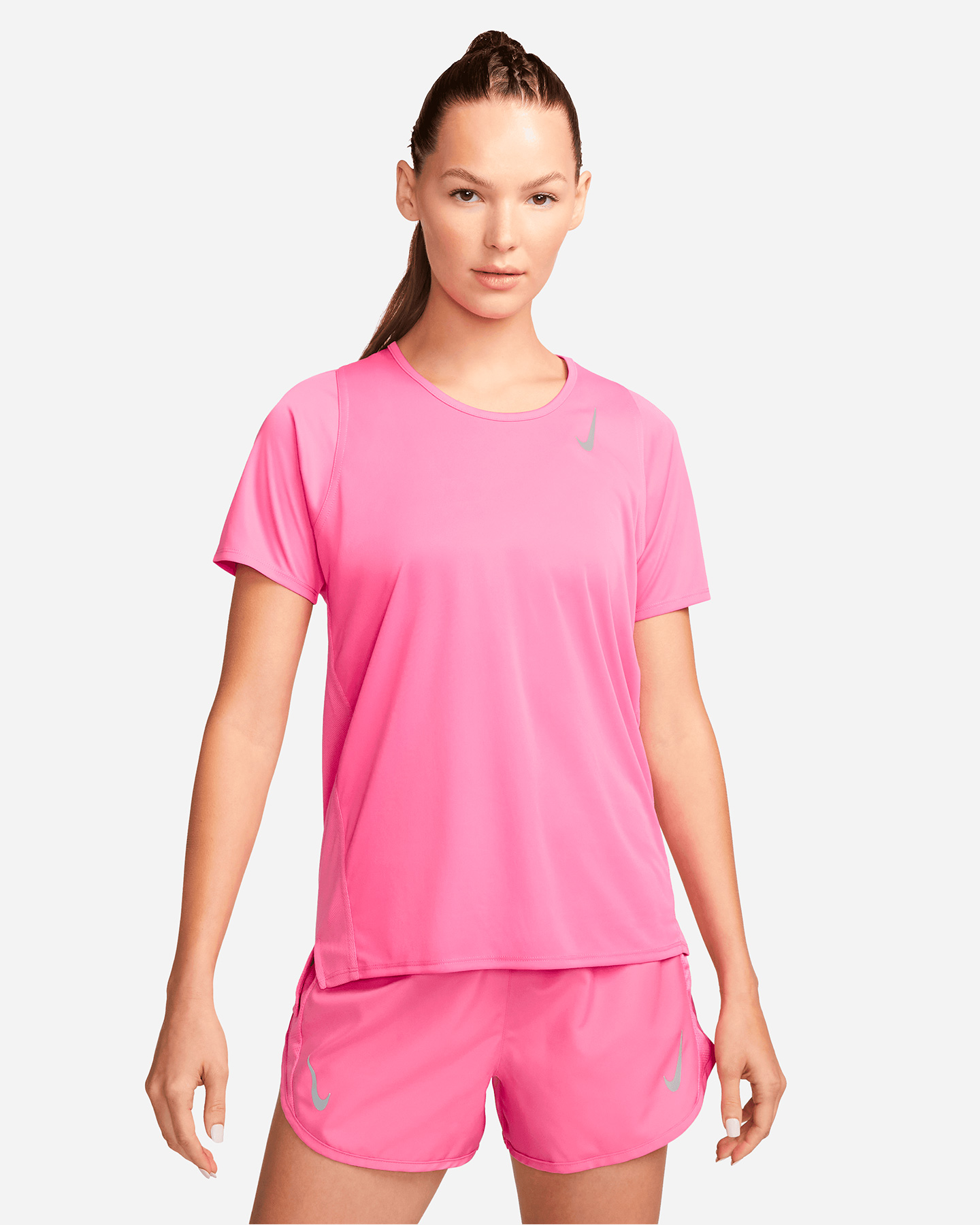 T-shirt running NIKE DRI FIT RACE W - Rosa - 0 | Cisalfa Sport