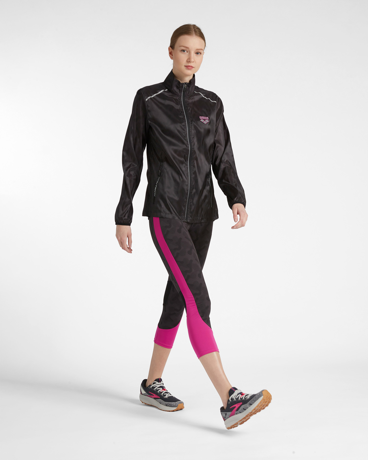 Giacca running ARENA ATHLETIC RUN W - 3 | Cisalfa Sport