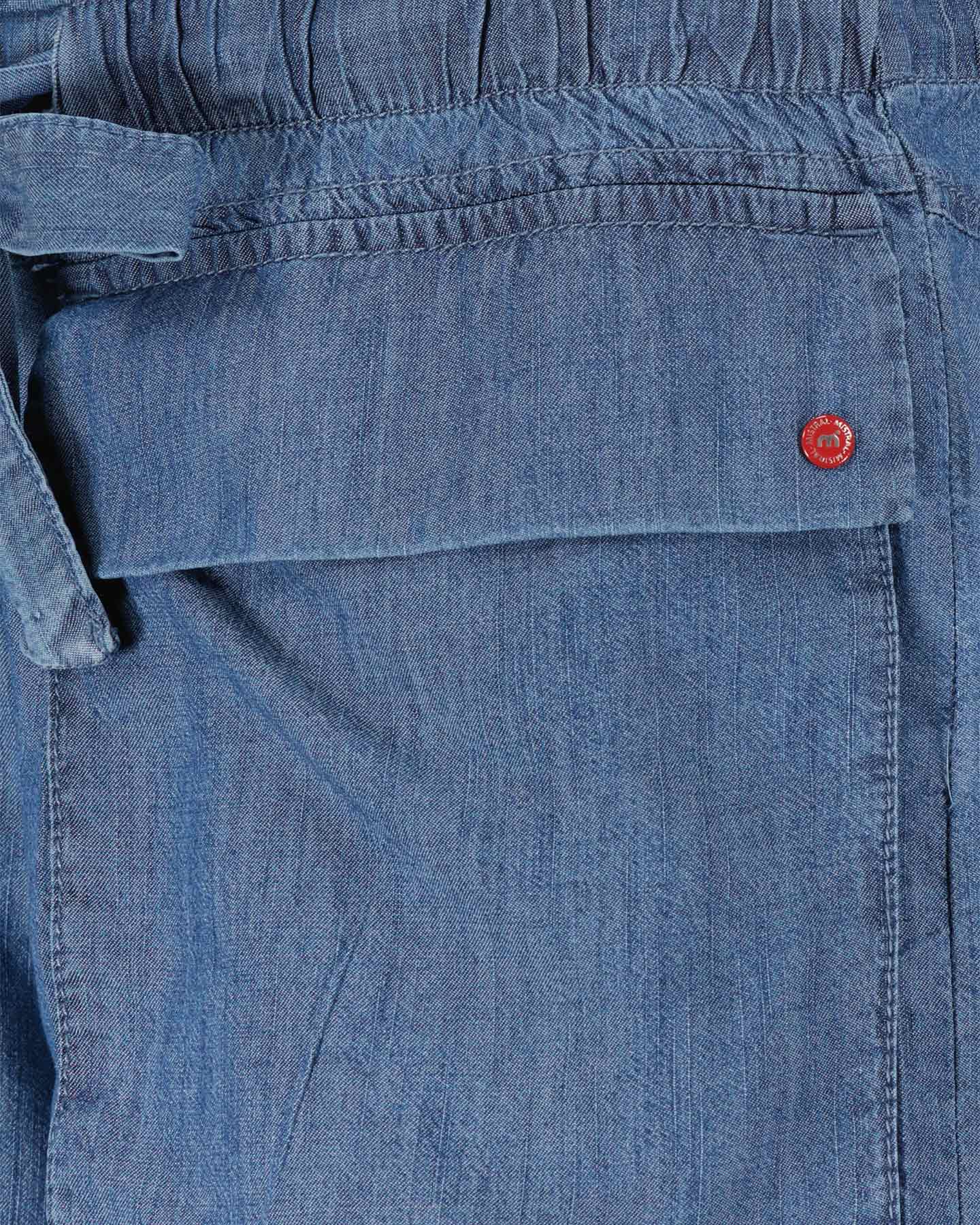 Bermuda MISTRAL POKETS APPLY W - Denim - 3 | Cisalfa Sport