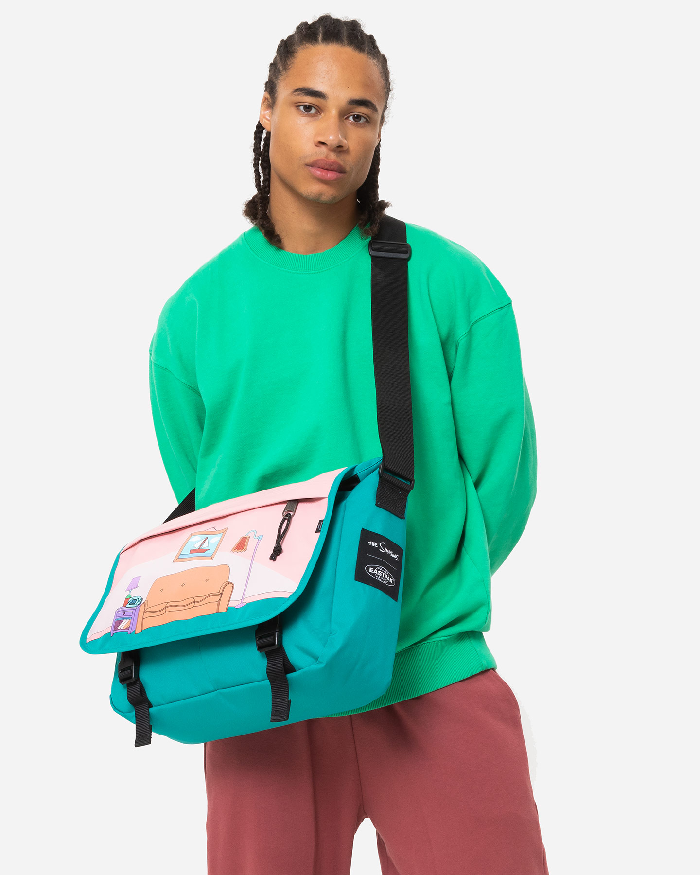 Tracolla EASTPAK DELEGATE+ THE SIMPSONS SOFA - Color mix - 0 | Cisalfa Sport