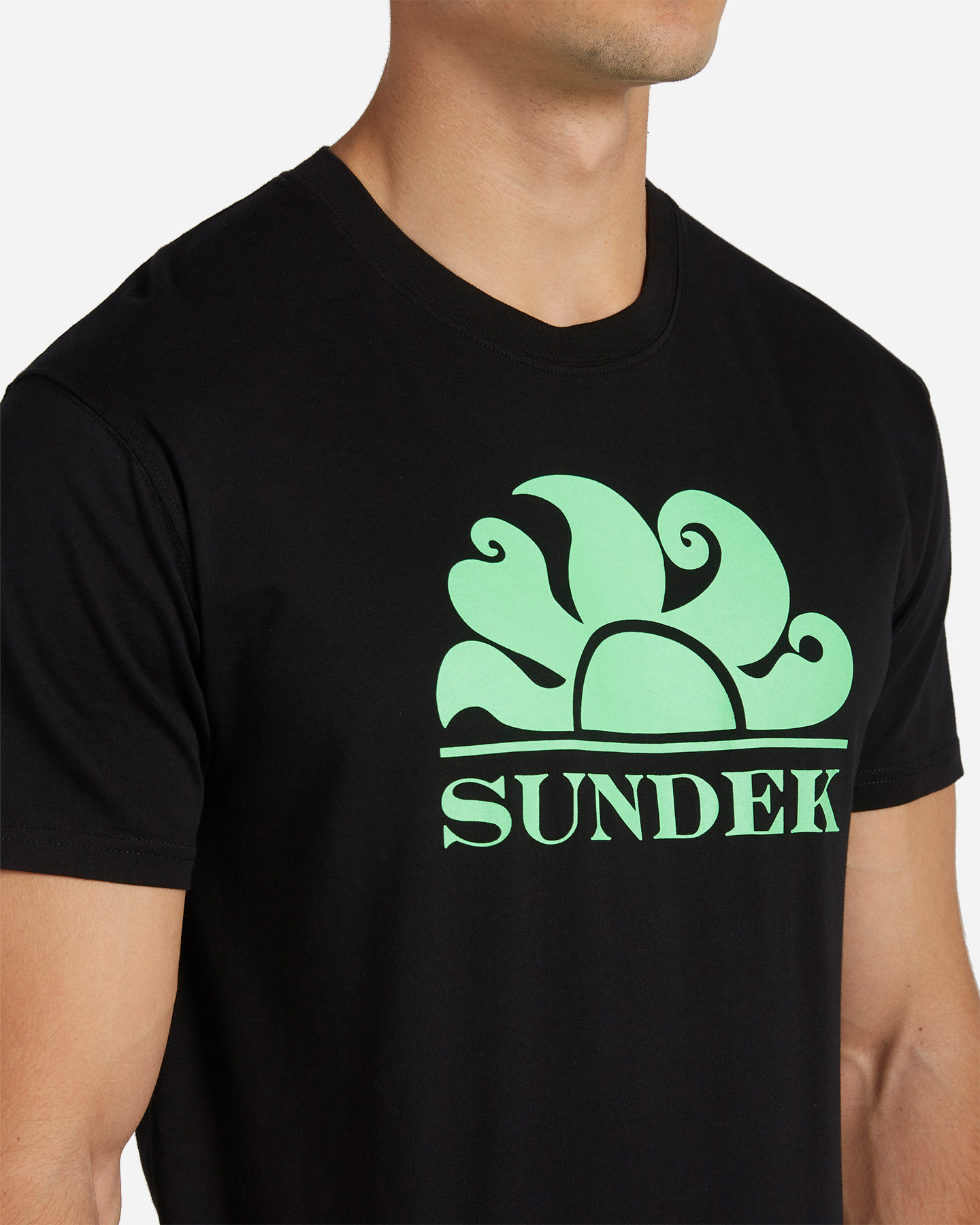 T-shirt SUNDEK LOGO SUN M - Nero - 4 | Cisalfa Sport