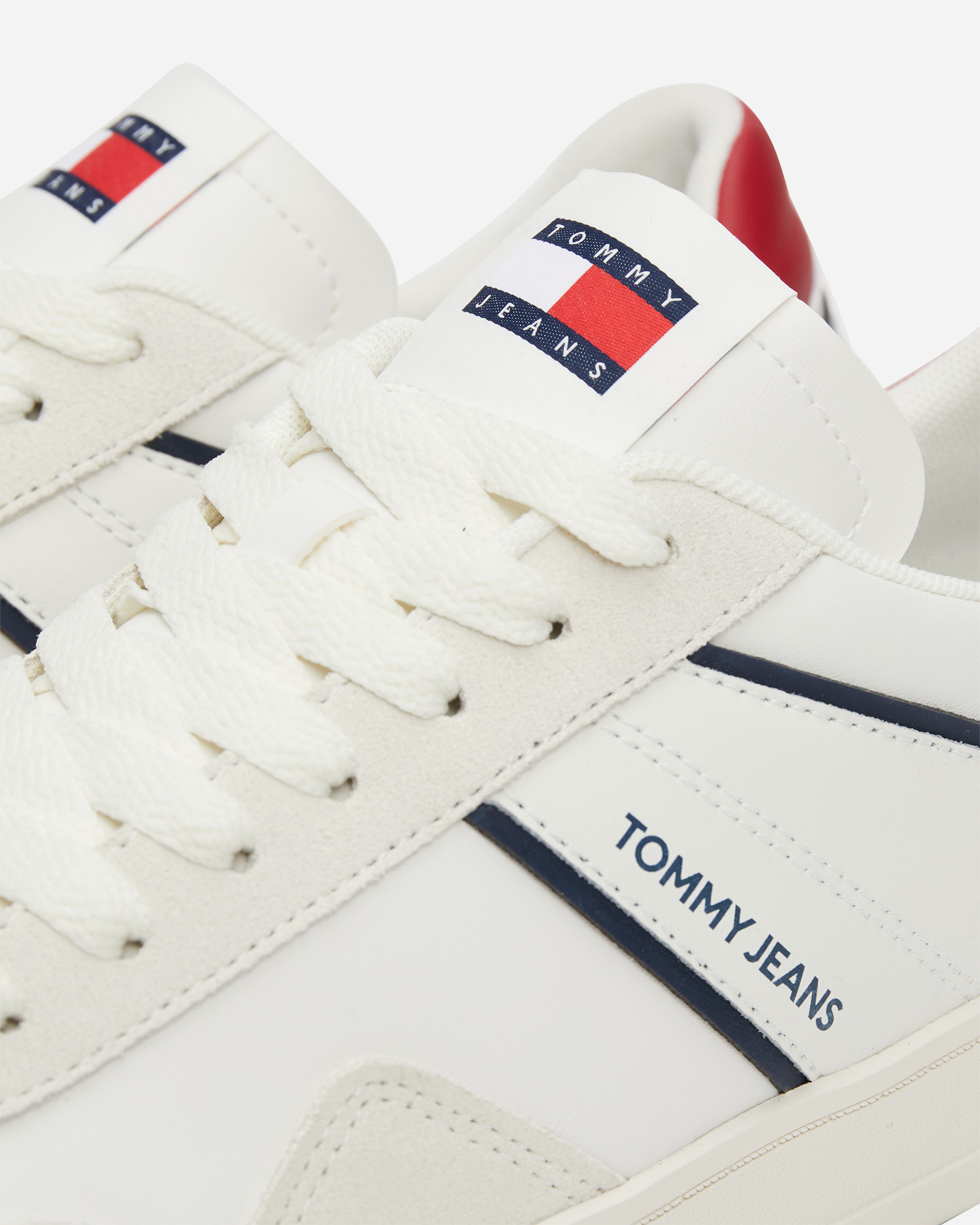 Scarpe sneakers TOMMY HILFIGER LEATHER RETRO CUPSOLE M - 4 | Cisalfa Sport