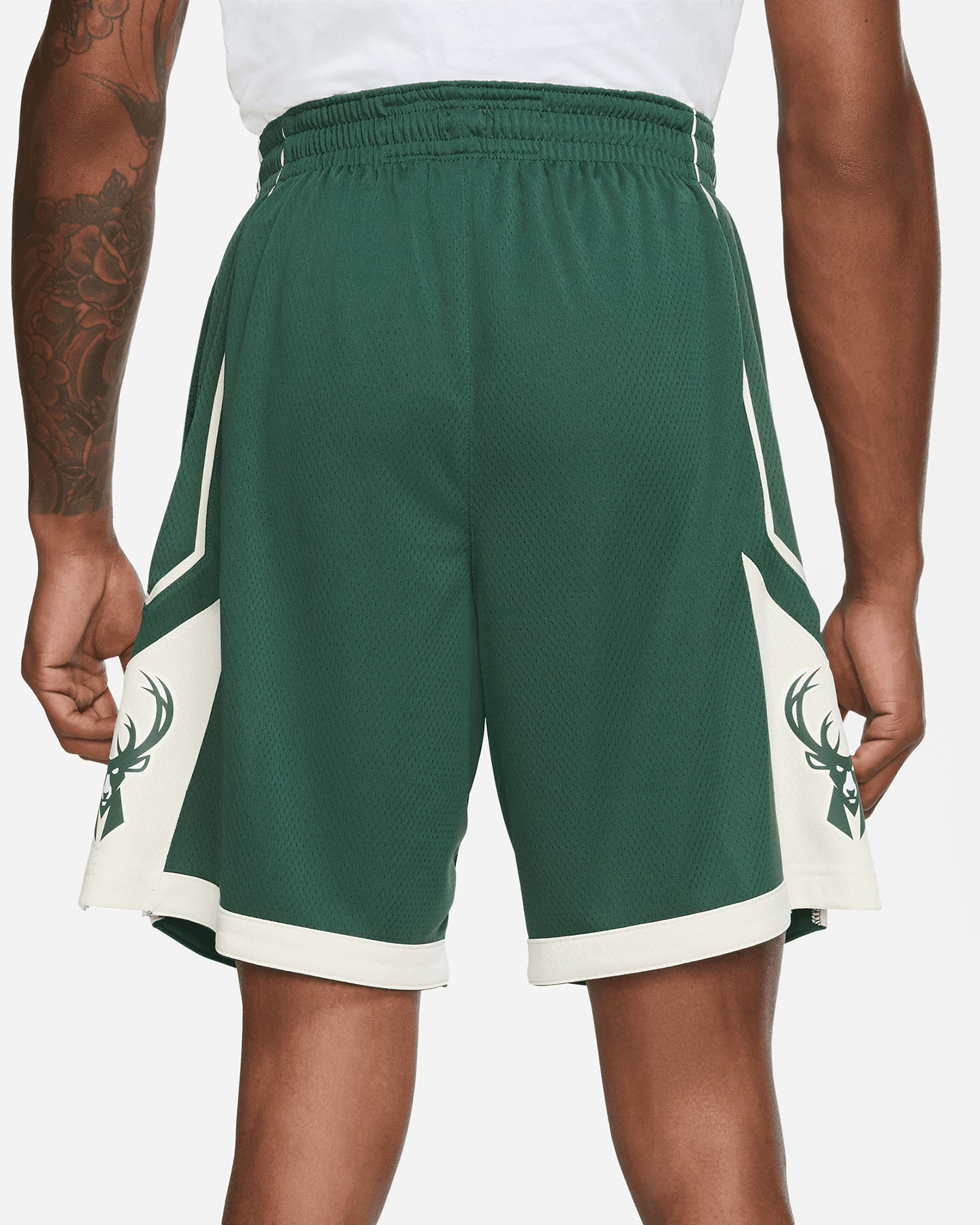 Pantaloncini basket NIKE MILWAUKEE BUCKS M - Verde - 3 | Cisalfa Sport