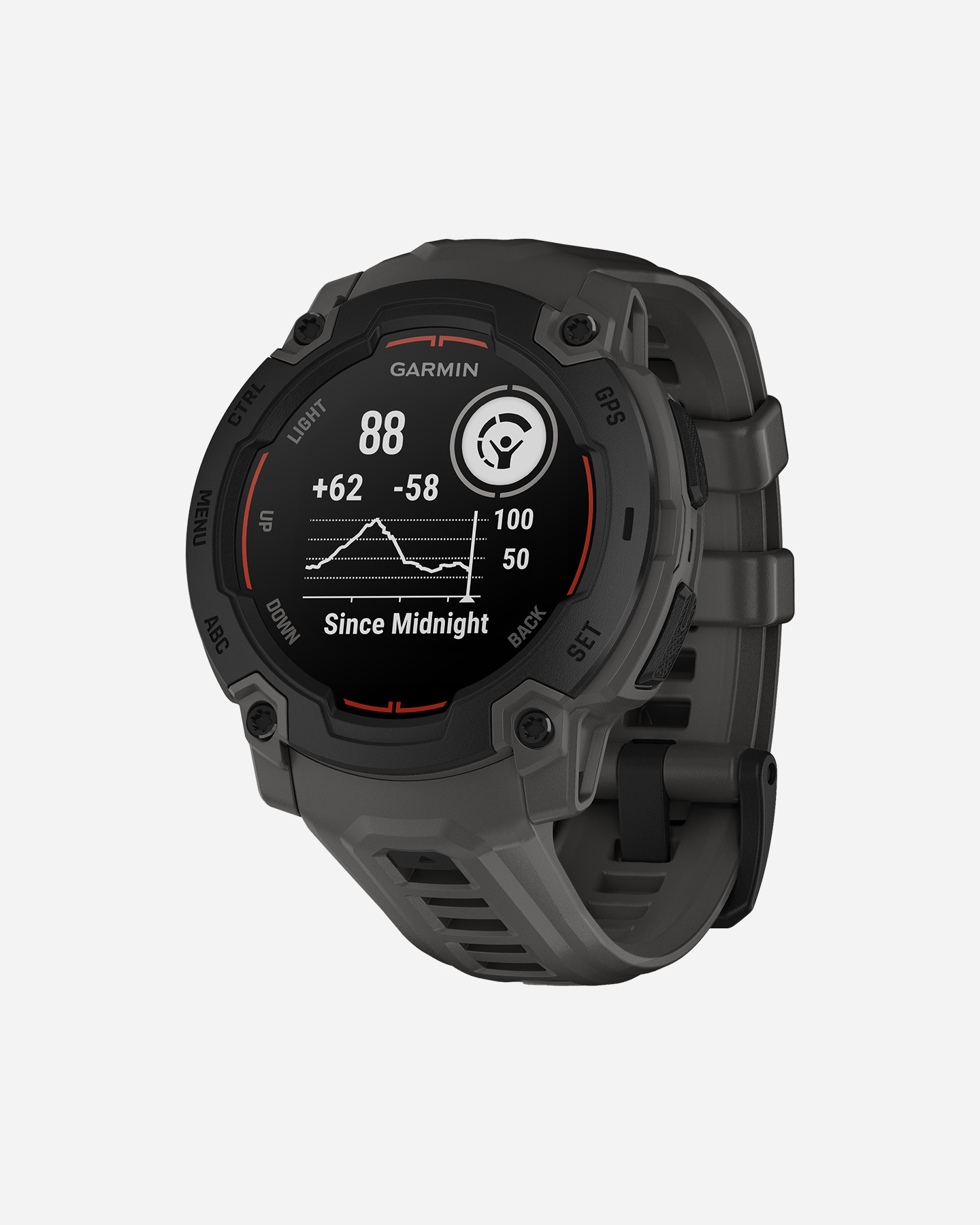 Orologio multifunzione GARMIN INSTINCT E 45MM - Nero - 3 | Cisalfa Sport