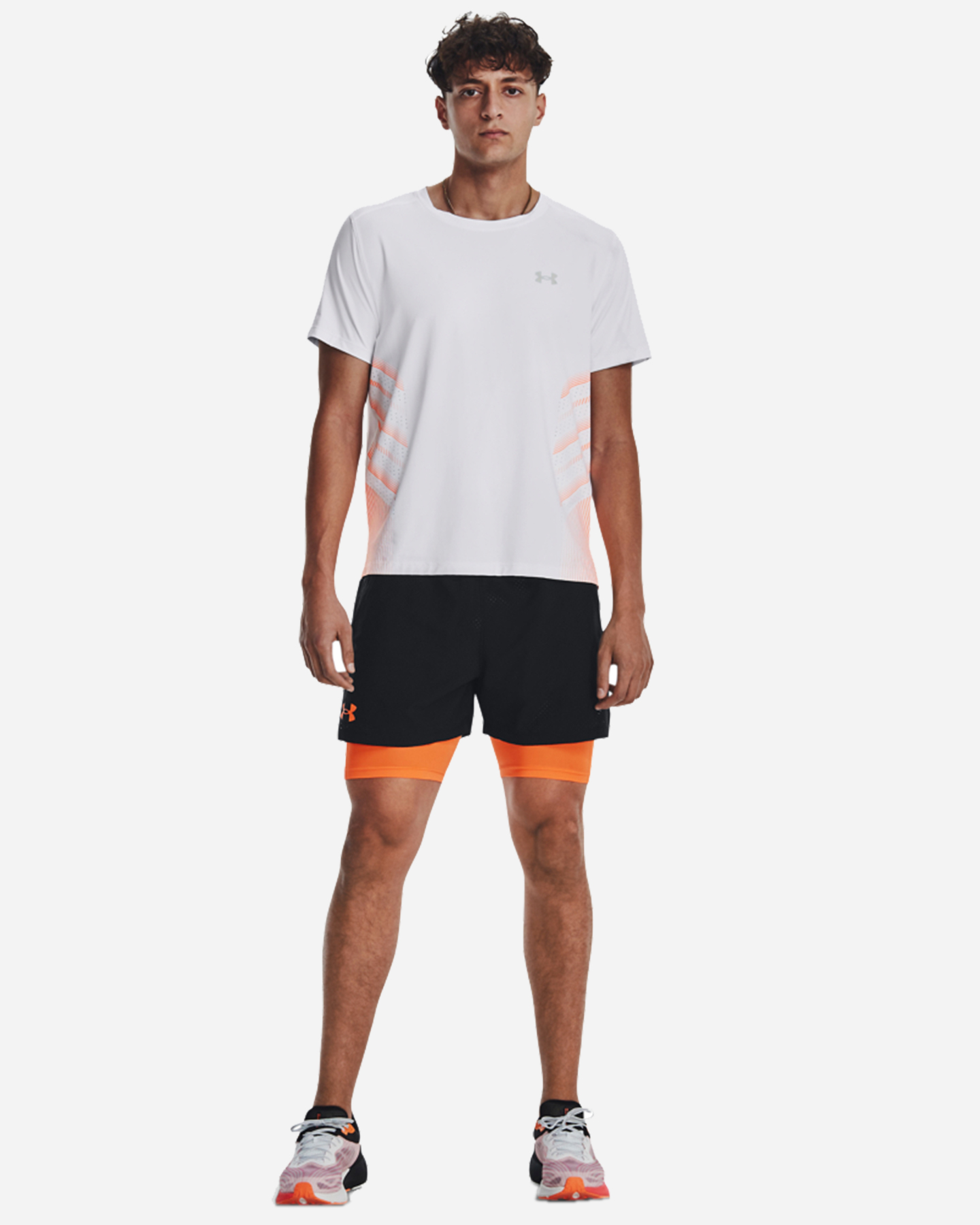 T-shirt running UNDER ARMOUR ISO-CHILL LASER HEAT M - 4 | Cisalfa Sport