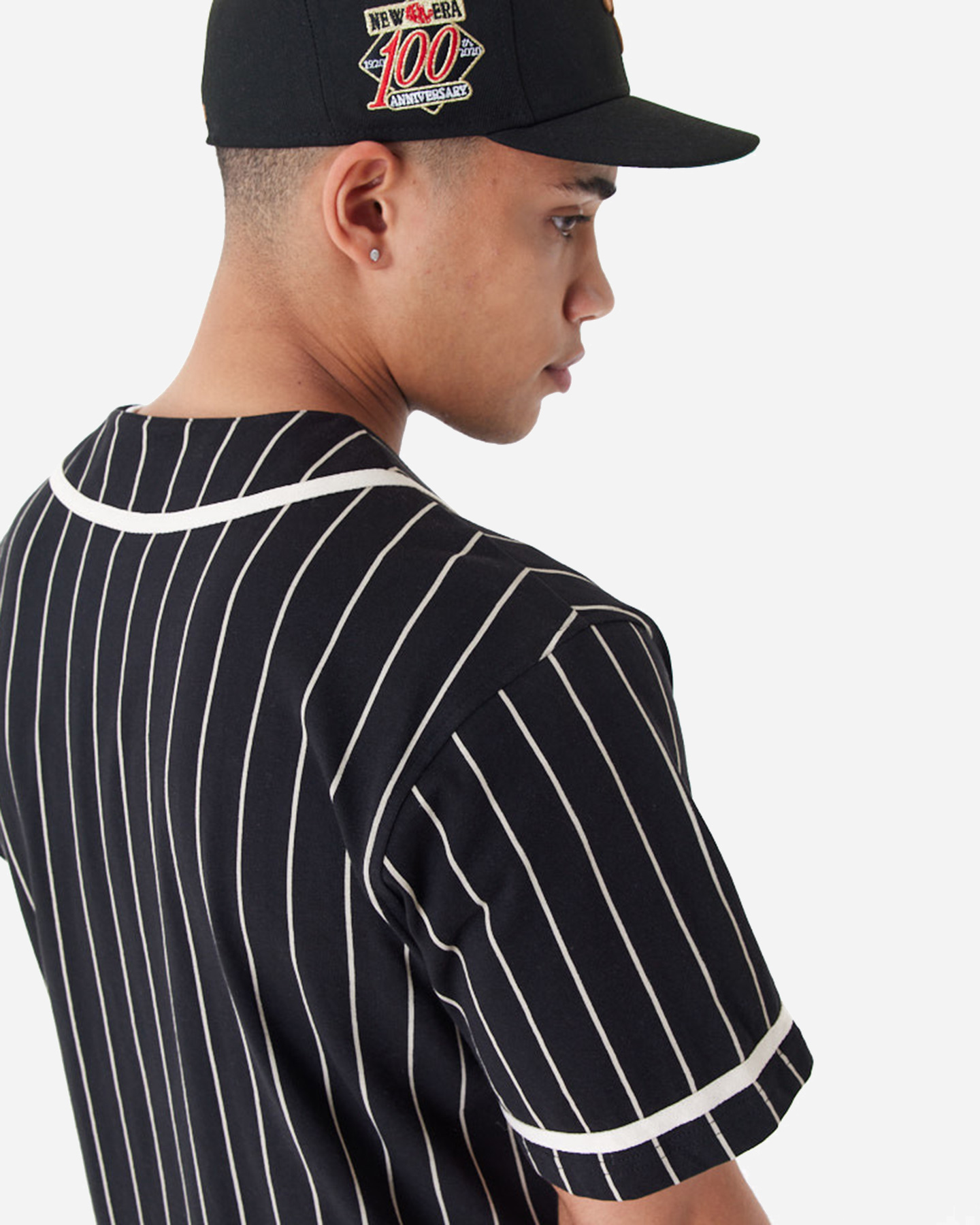 T-shirt NEW ERA BRAND PINSTRIPE M - 5 | Cisalfa Sport