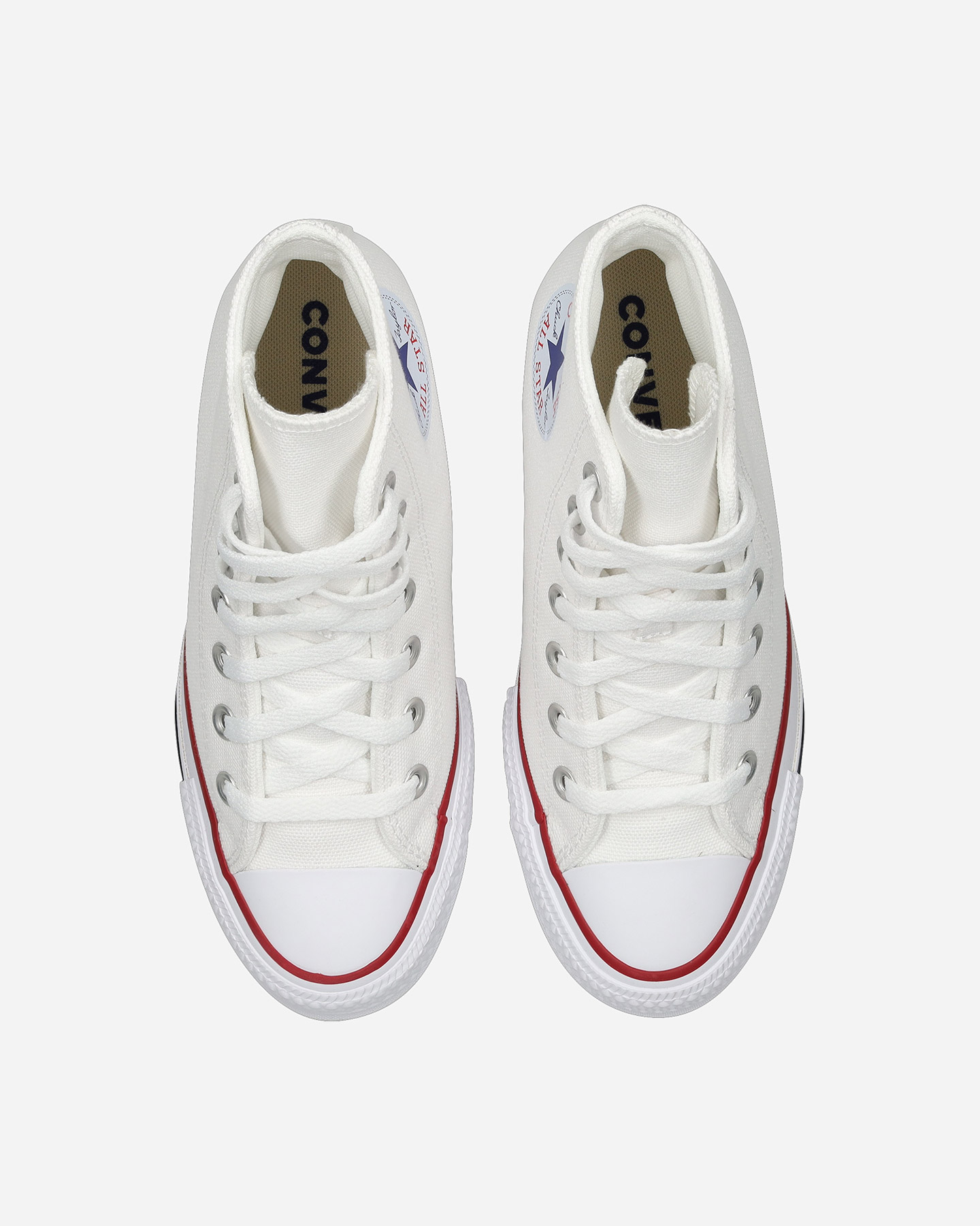 Scarpe sneakers CONVERSE CHUCK TAYLOR ALL STAR WEDGE HIGH W - Bianco - 4 | Cisalfa Sport