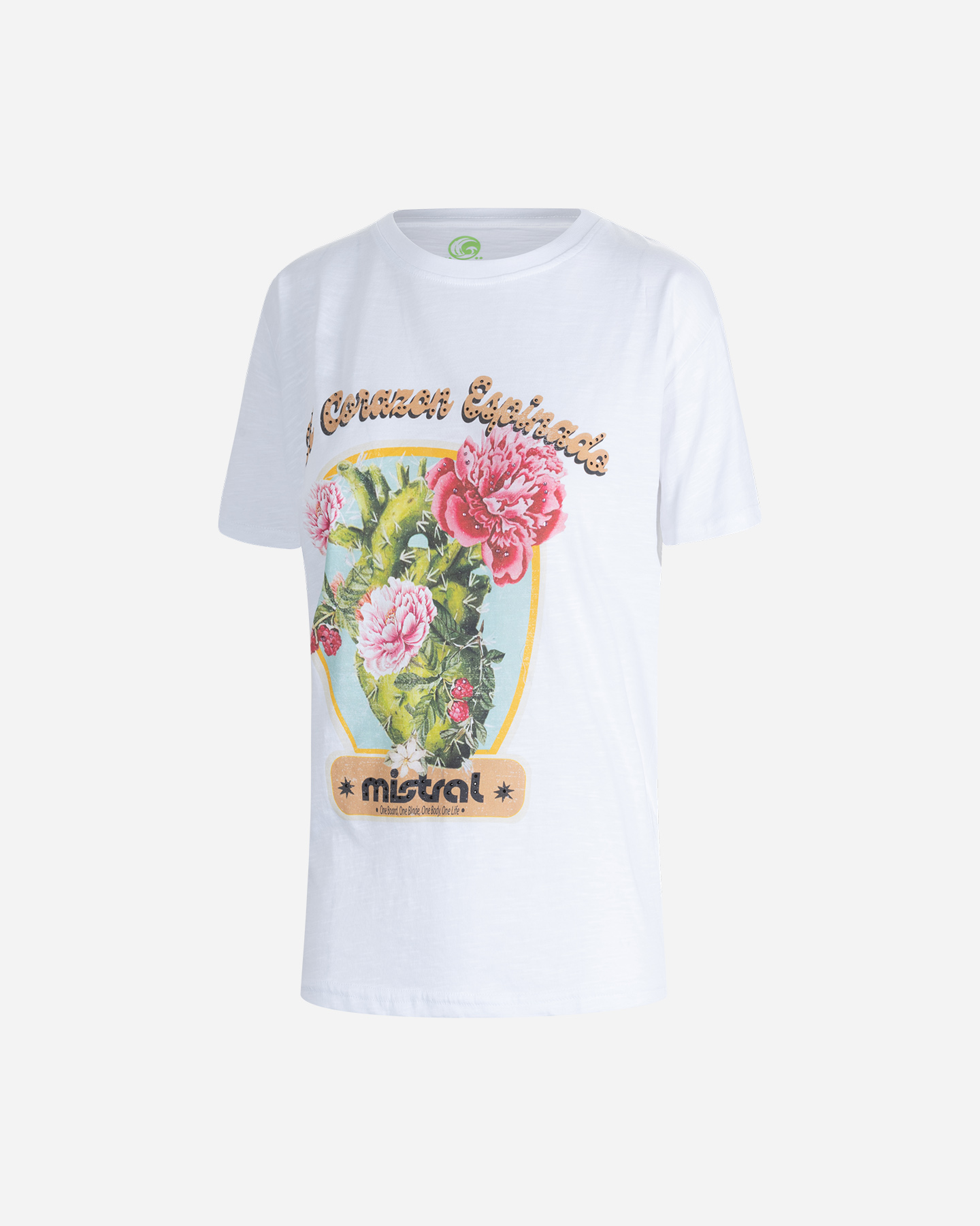 T-shirt MISTRAL EL CORAZON W - Bianco - 5 | Cisalfa Sport