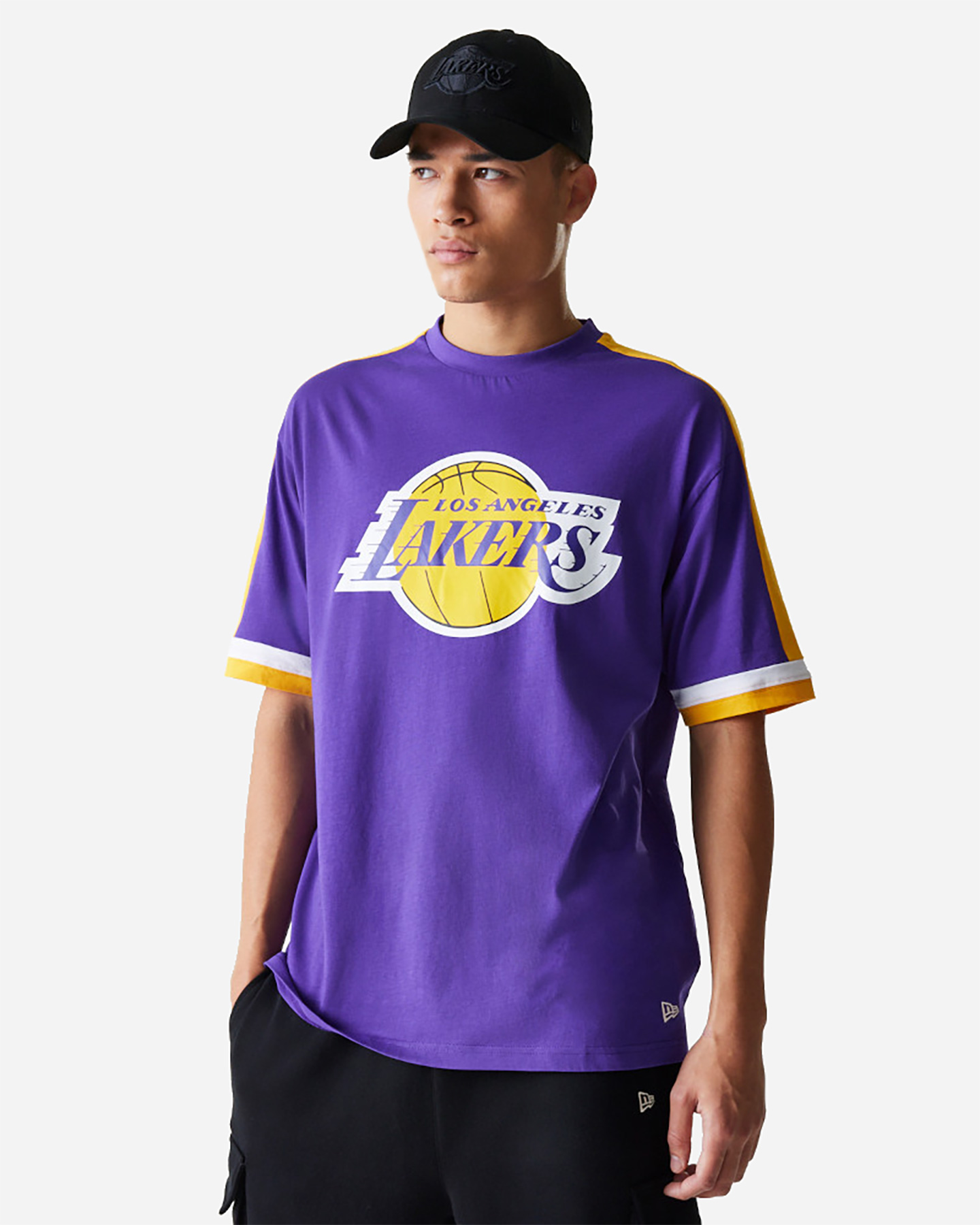 Abbigliamento basket NEW ERA PANEL OS LAKERS M - Viola - 0 | Cisalfa Sport
