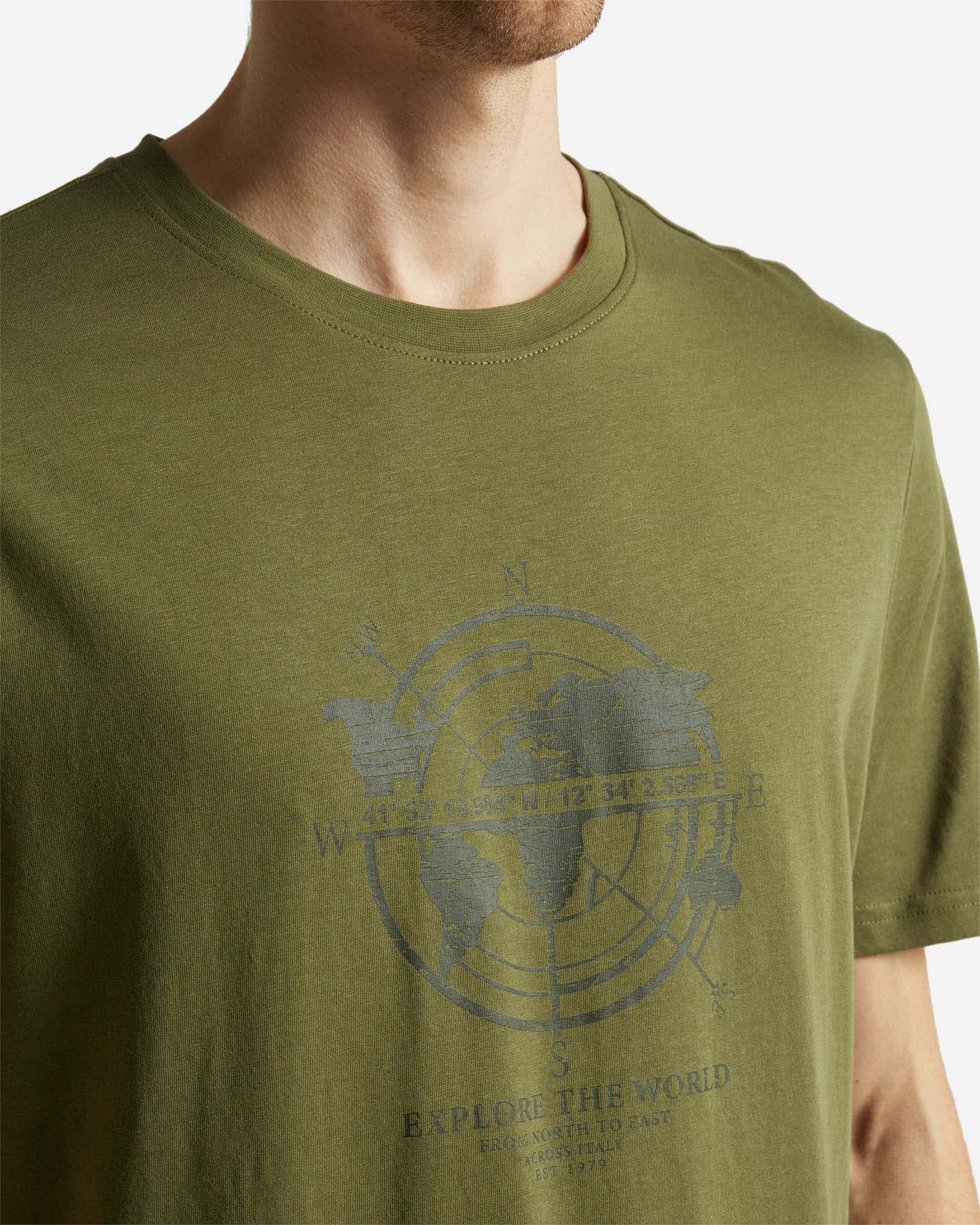 T-shirt DACK'S ESSENTIAL M - Verde - 4 | Cisalfa Sport