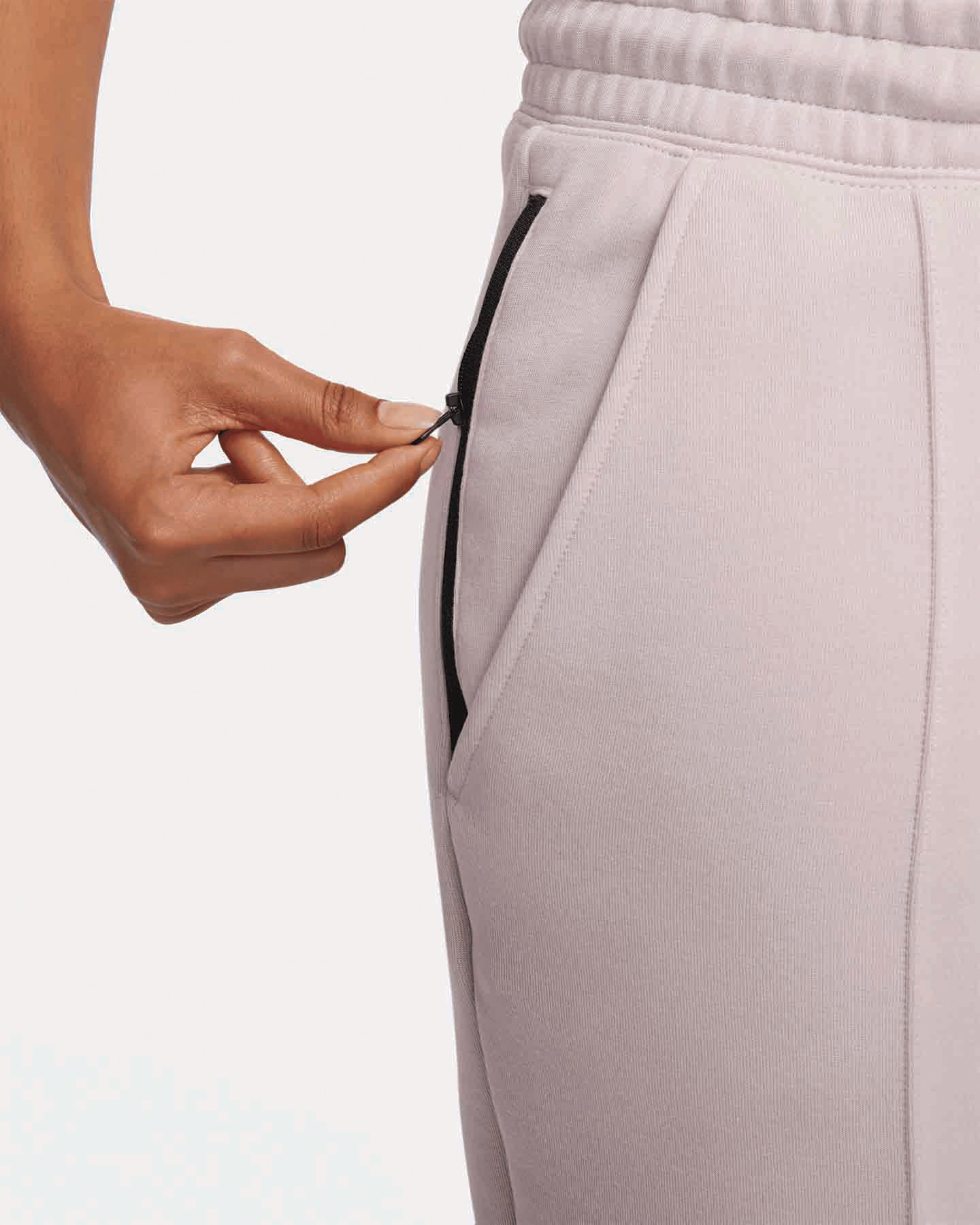 Pantalone NIKE TECH FLEECE W - Rosa - 5 | Cisalfa Sport
