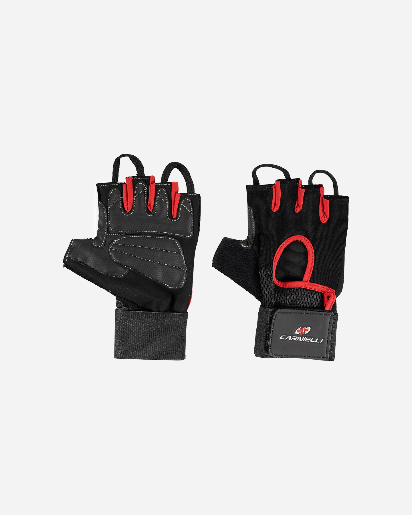 Guanti palestra CARNIELLI FORCE PRO - Nero - 0 | Cisalfa Sport
