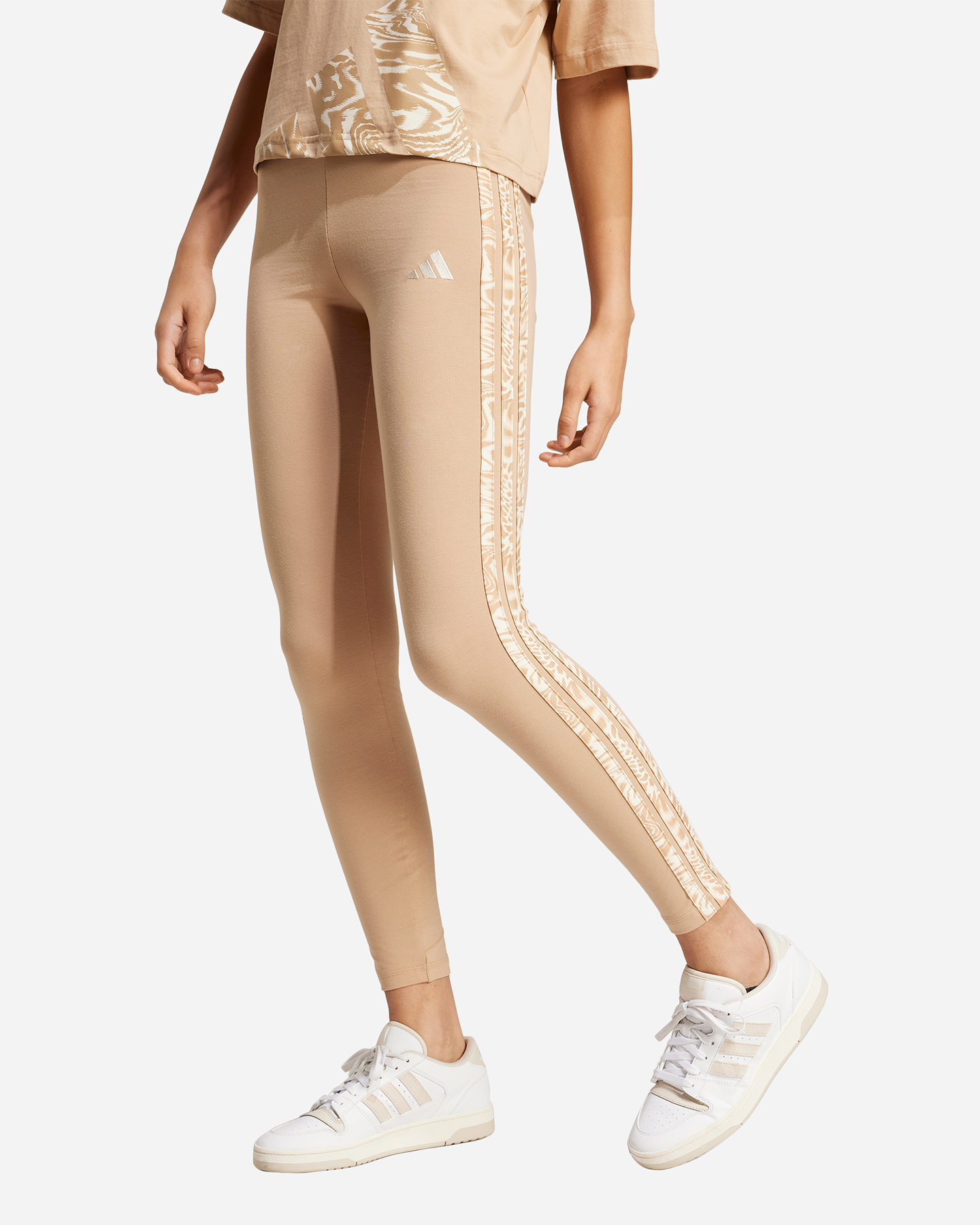 Leggings ADIDAS 3STRIPES MACU W - Beige - 1 | Cisalfa Sport