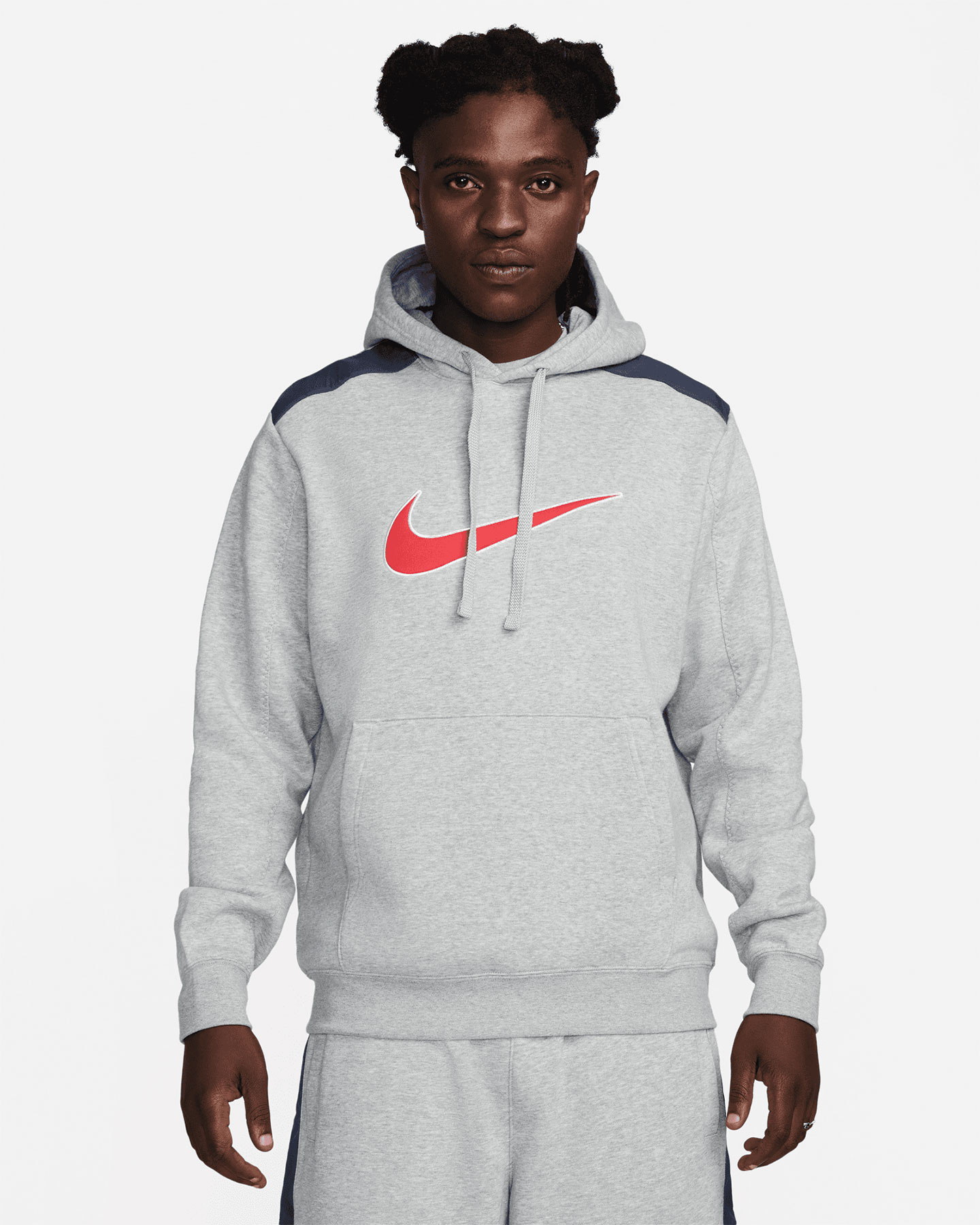Felpa NIKE SPORTSWEAR LOGO HO M - Grigio - 0 | Cisalfa Sport