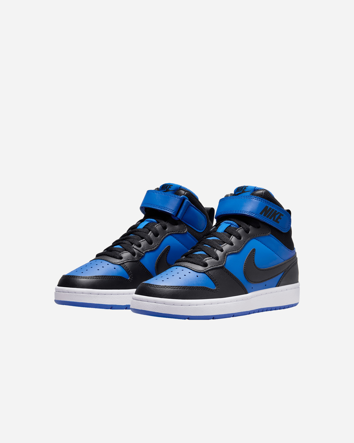 Scarpe sneakers NIKE COURT BOROUGH MID 2 GS JR - Blu royal - 1 | Cisalfa Sport