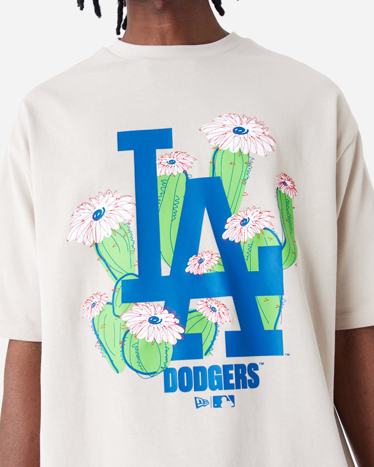 T-shirt NEW ERA MLB FLORAL LOGO LOS ANGELES DODGERS M - 2 | Cisalfa Sport