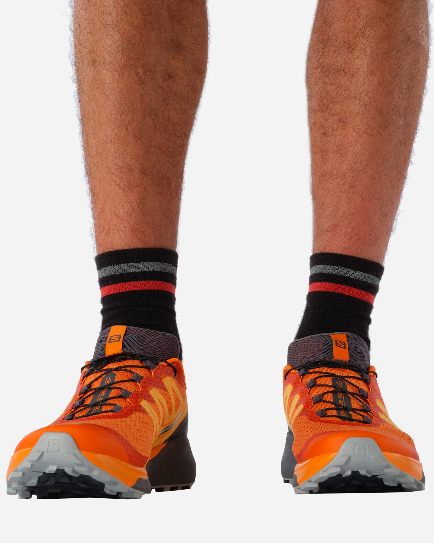 Scarpe trail SALOMON SENSE RIDE 4 M - Arancione - 5 | Cisalfa Sport