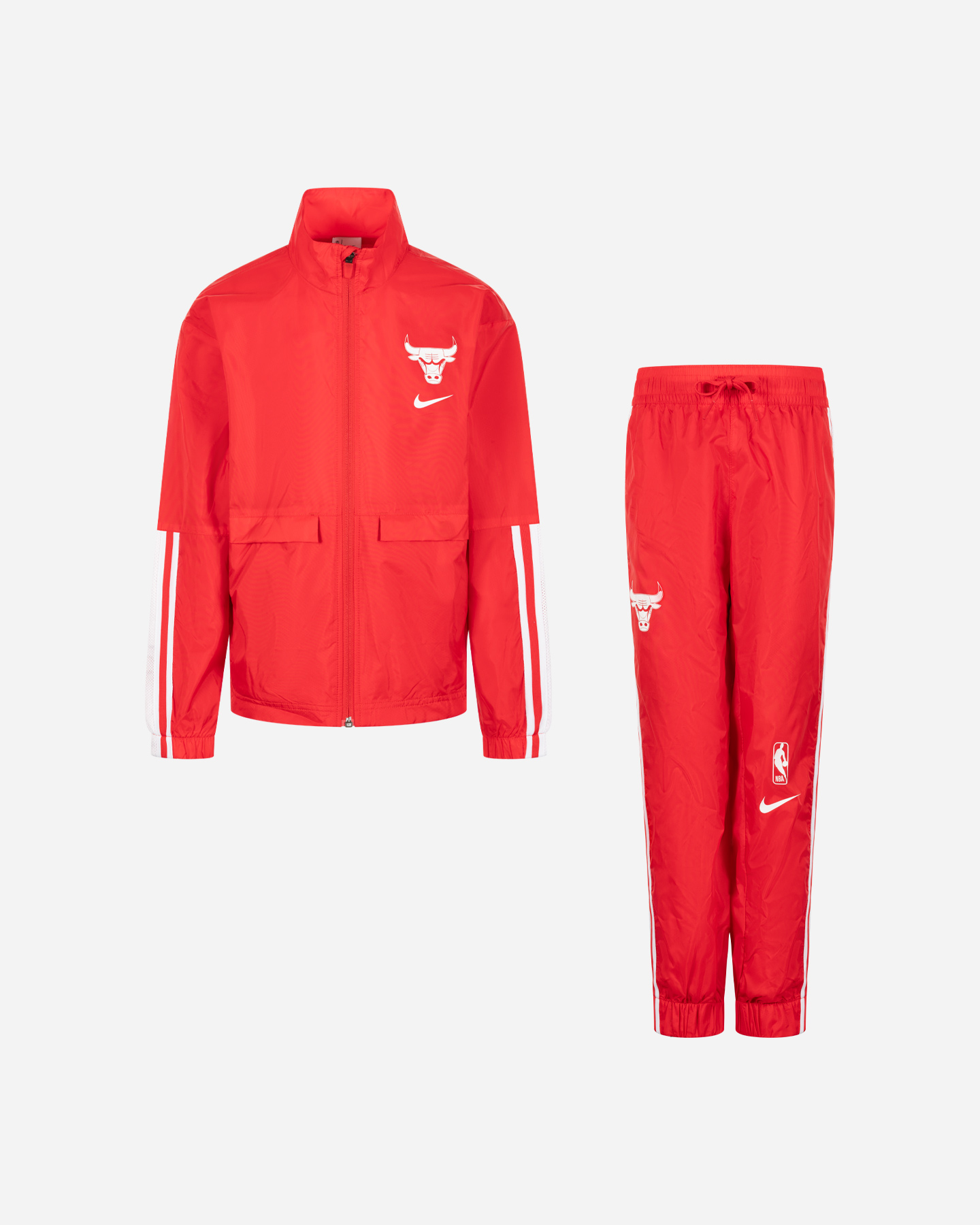 Abbigliamento basket NIKE TRACKSUIT COURTSIDE BULLS JR - Rosso - 0 | Cisalfa Sport