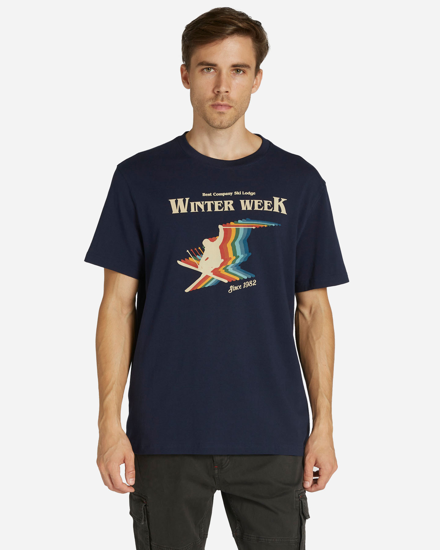 T-shirt BEST COMPANY WINTER WEEK M - Blu - 0 | Cisalfa Sport