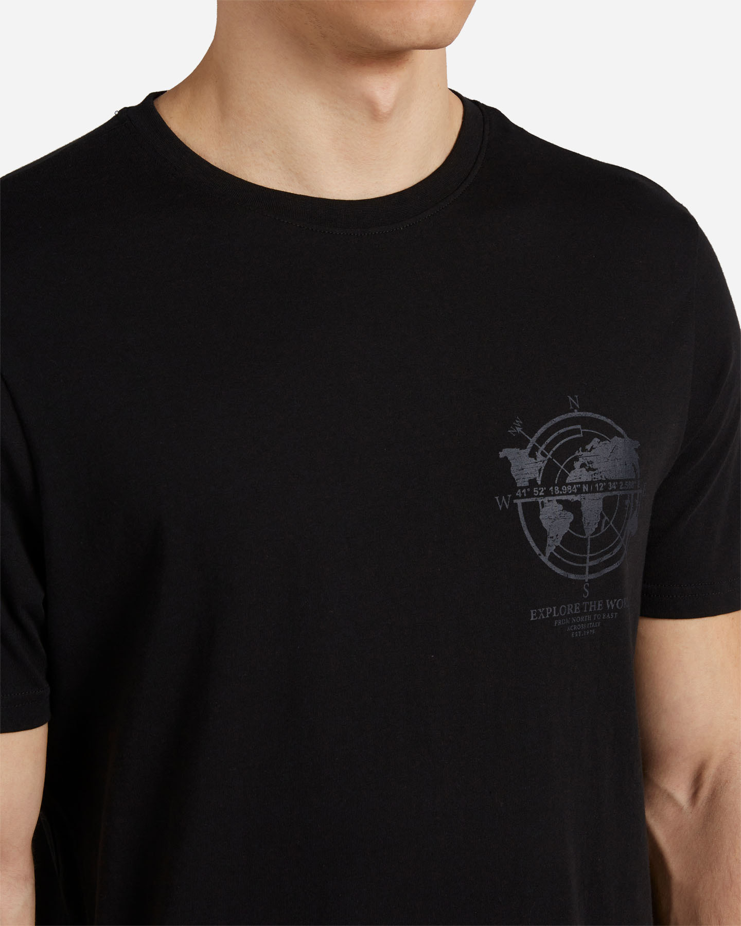 T-shirt DACK'S ESSENTIAL M - Nero - 4 | Cisalfa Sport