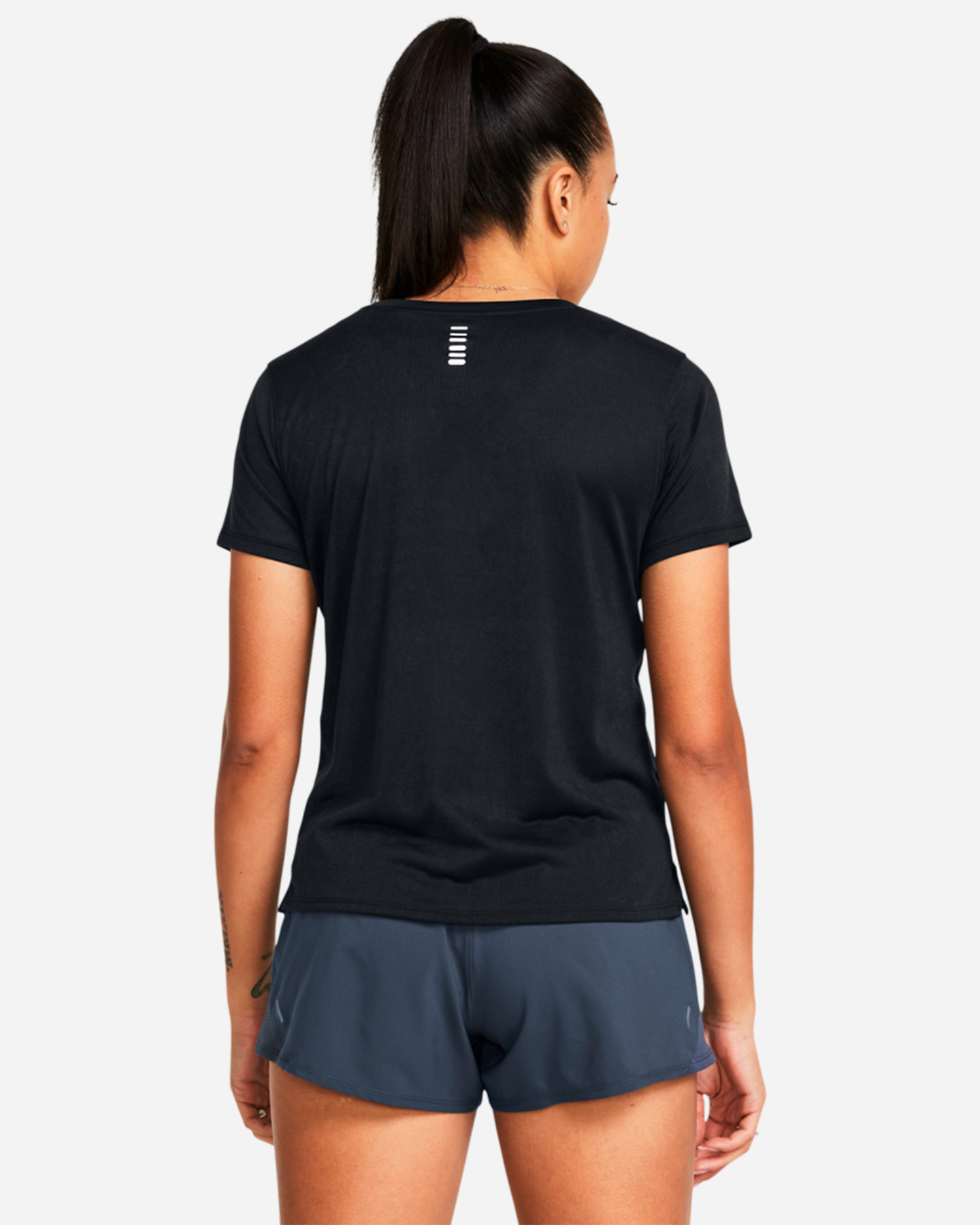 T-shirt running UNDER ARMOUR STREAKER W - Nero - 3 | Cisalfa Sport