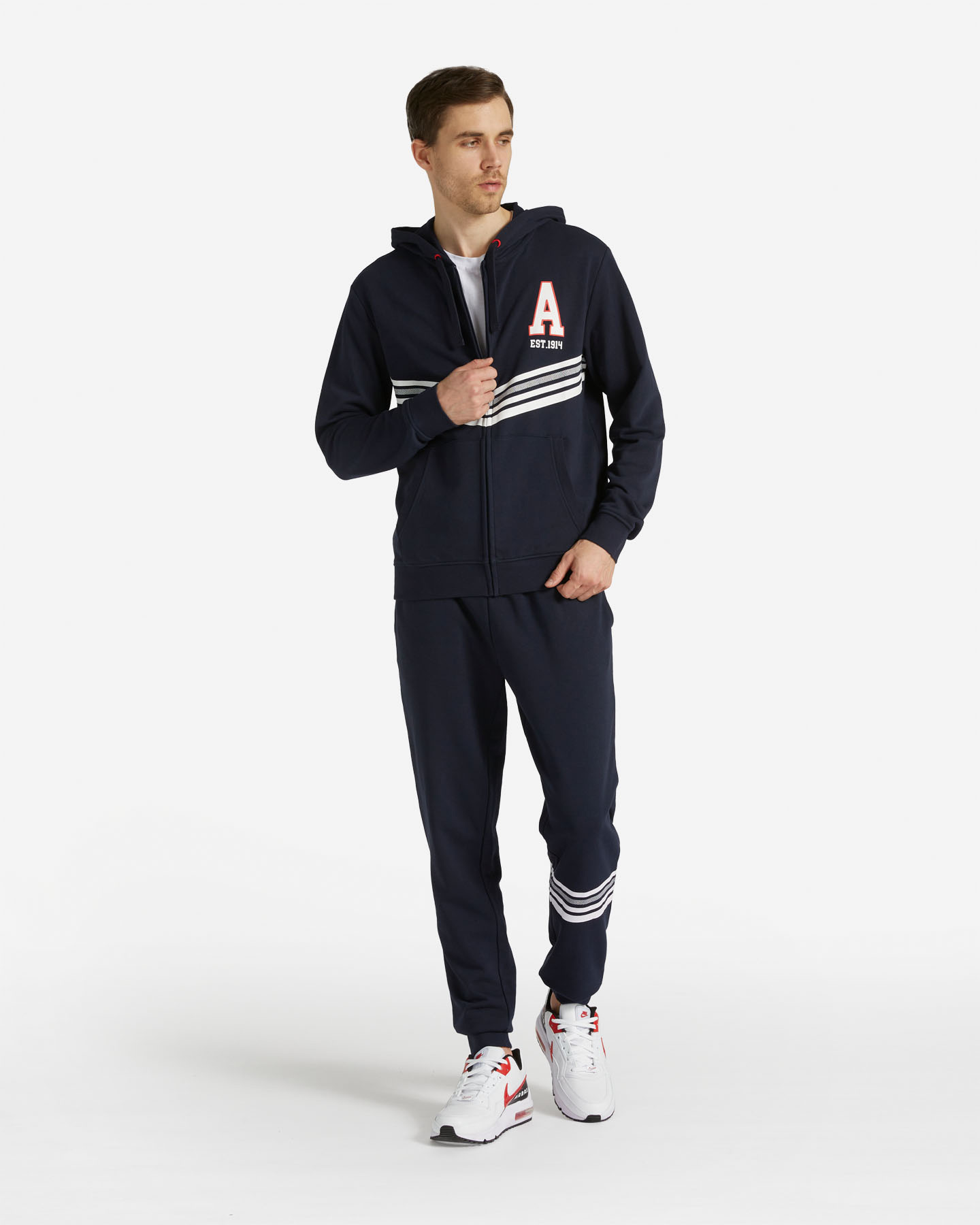 Felpa ADMIRAL VARSITY M - Blu royal - 1 | Cisalfa Sport