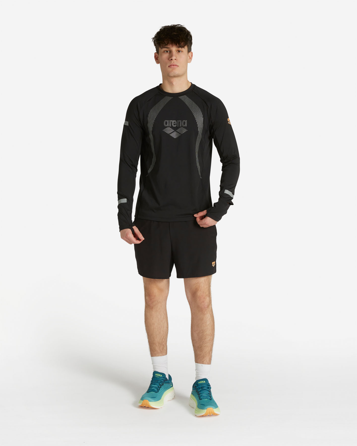 Maglia running ARENA DARK SHINE M - 1 | Cisalfa Sport