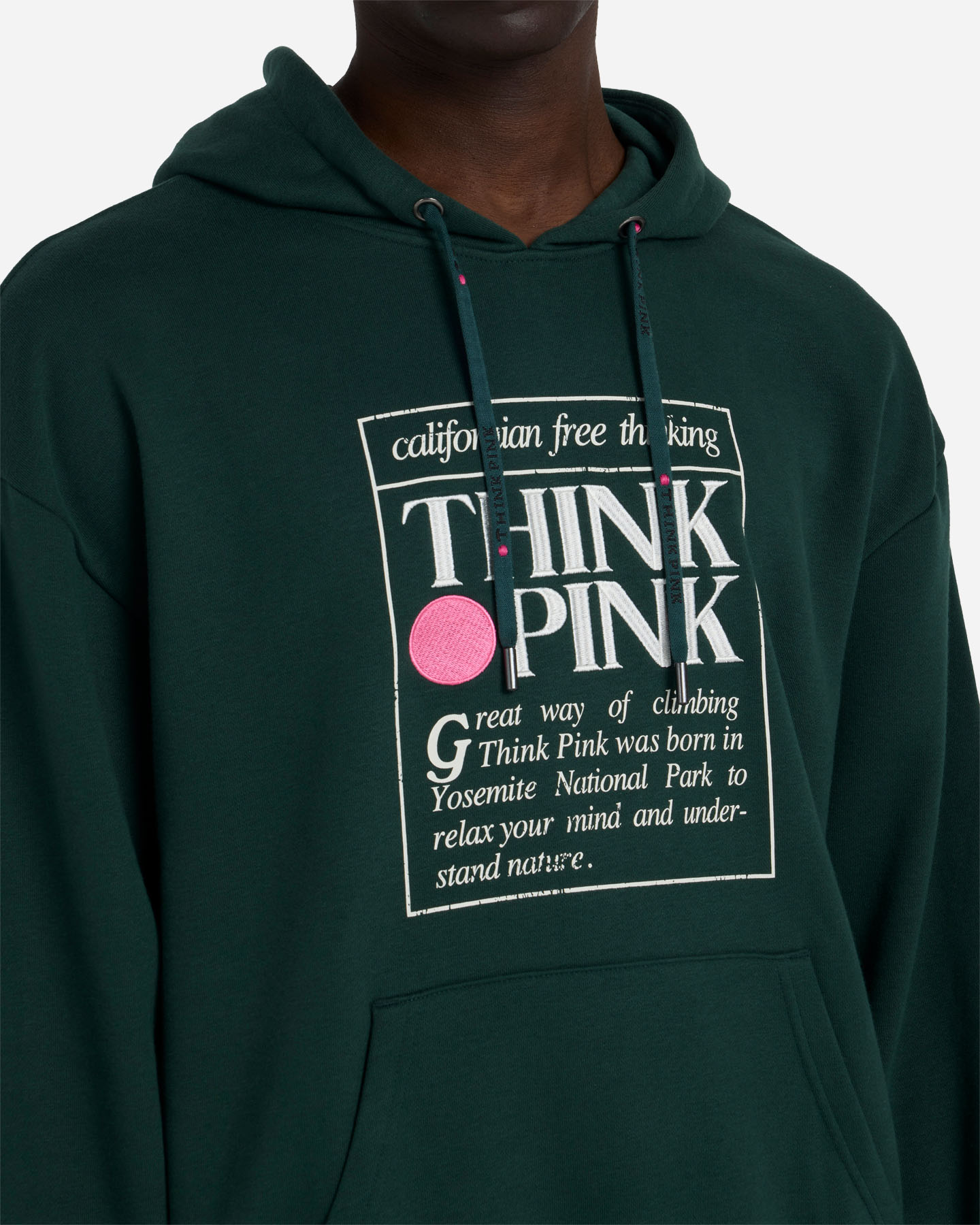 Felpa THINK PINK BIG LOGO M - Verde - 4 | Cisalfa Sport