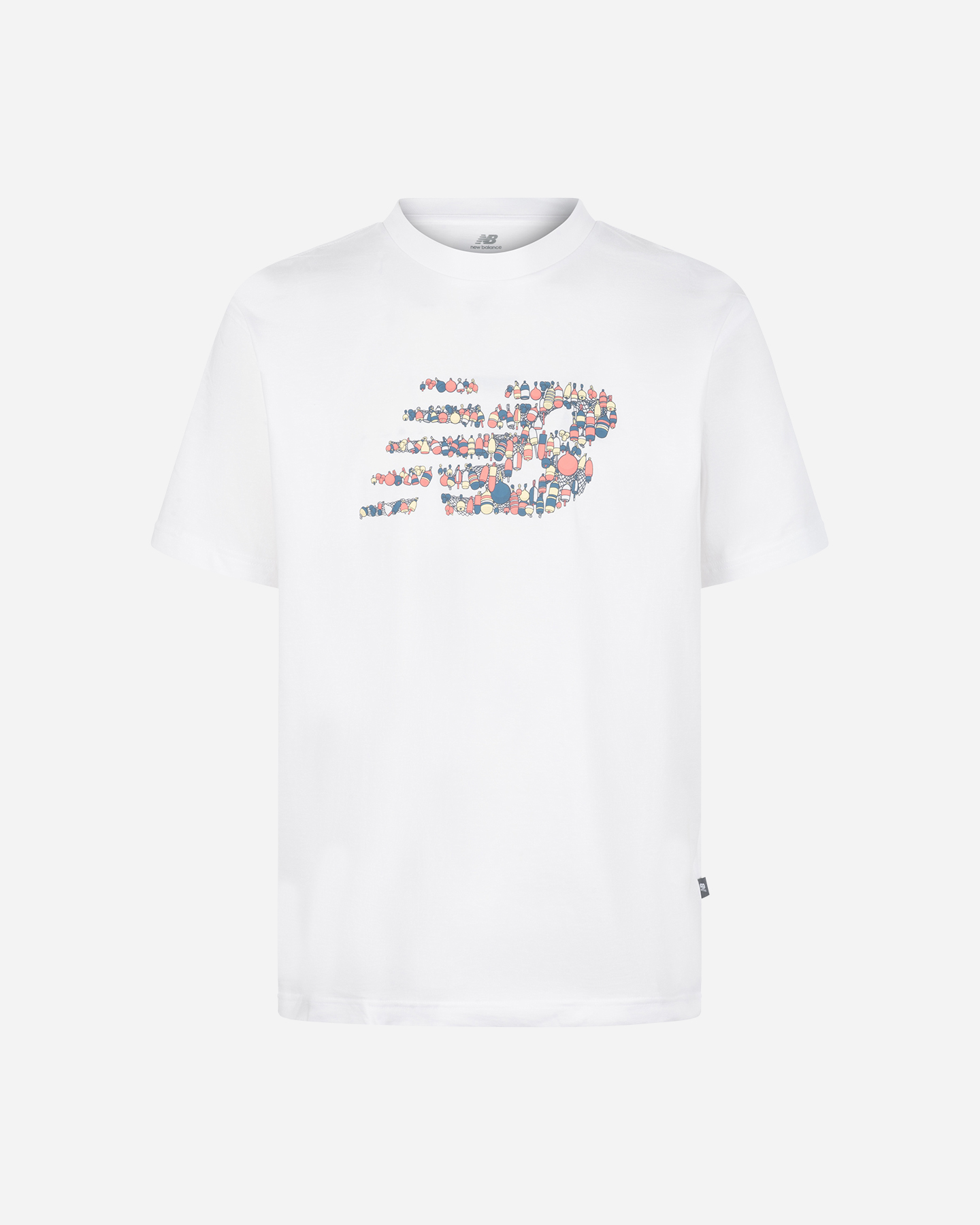 T-shirt NEW BALANCE NAUTICAL GRAFPHIC M - Bianco - 0 | Cisalfa Sport