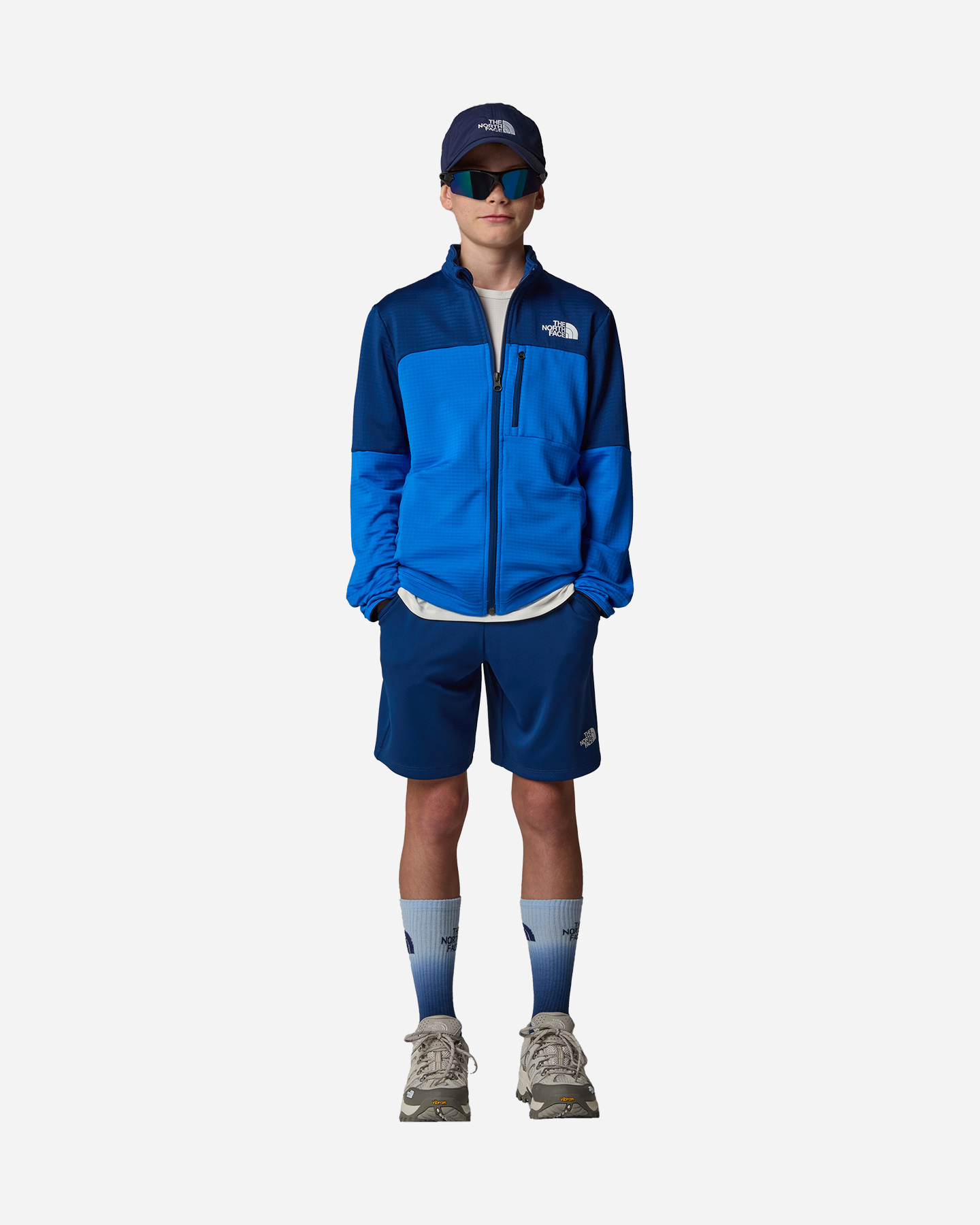 Pile THE NORTH FACE TEEN HIKE MIDLAYER JR - Blu - 4 | Cisalfa Sport