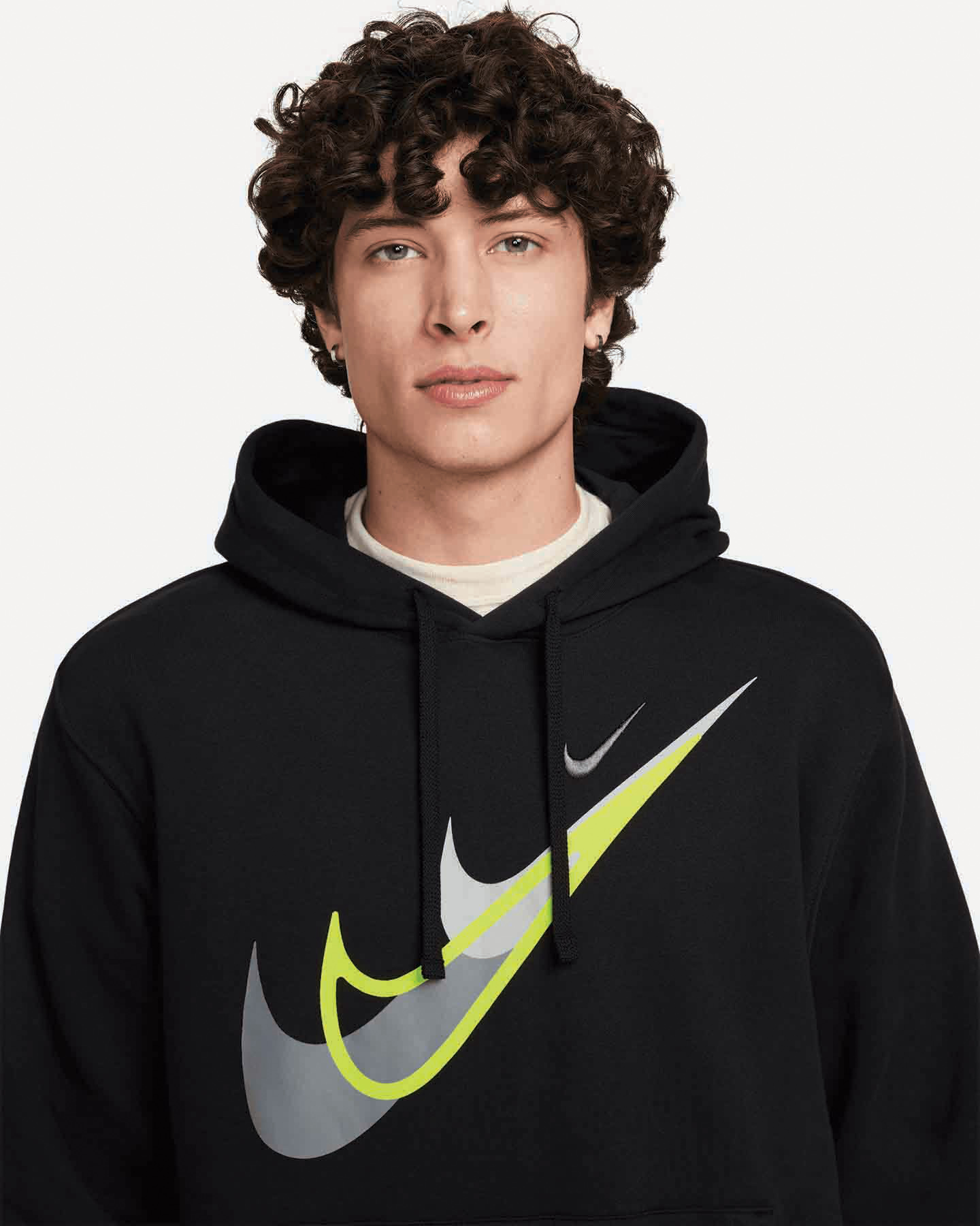 Felpa NIKE SWOOSH BIG LOGO HOODIE M - 2 | Cisalfa Sport