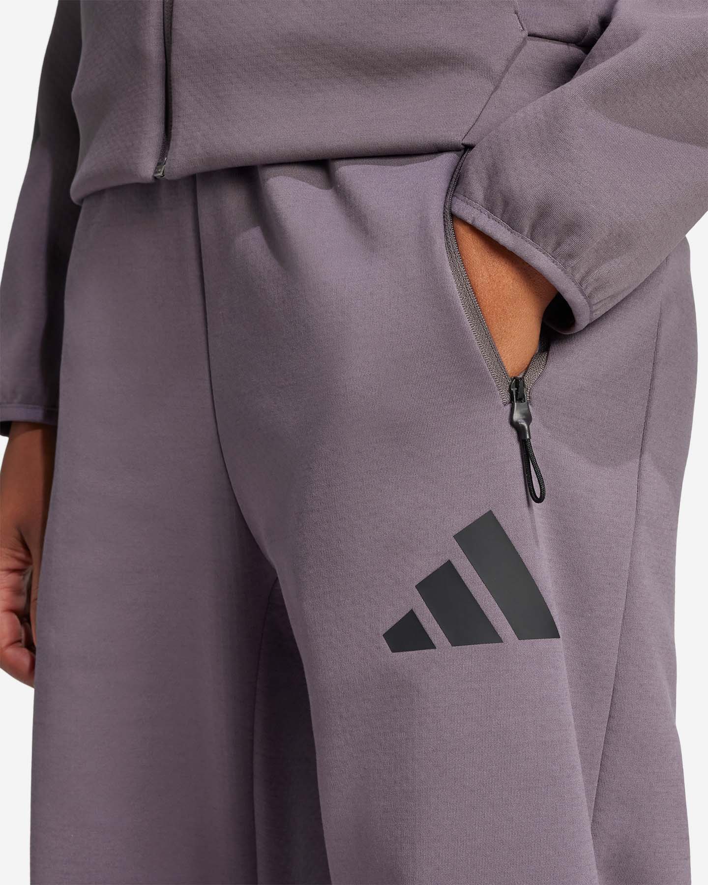 Pantalone ADIDAS NEW ZNE W - Grigio - 5 | Cisalfa Sport