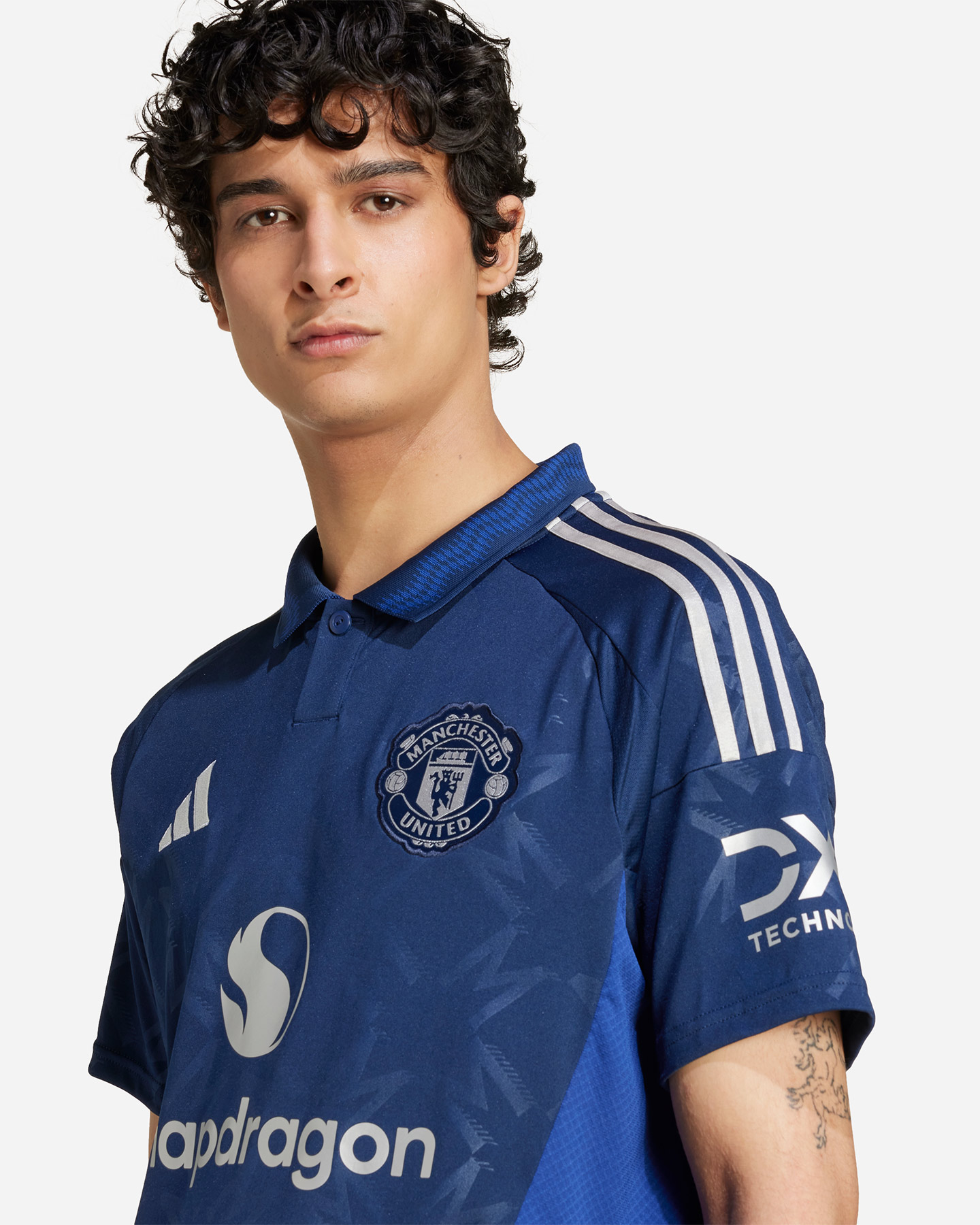 Maglia calcio ufficiale ADIDAS MANCHESTER UNITED AWAY 24-25 M - Color mix - 5 | Cisalfa Sport