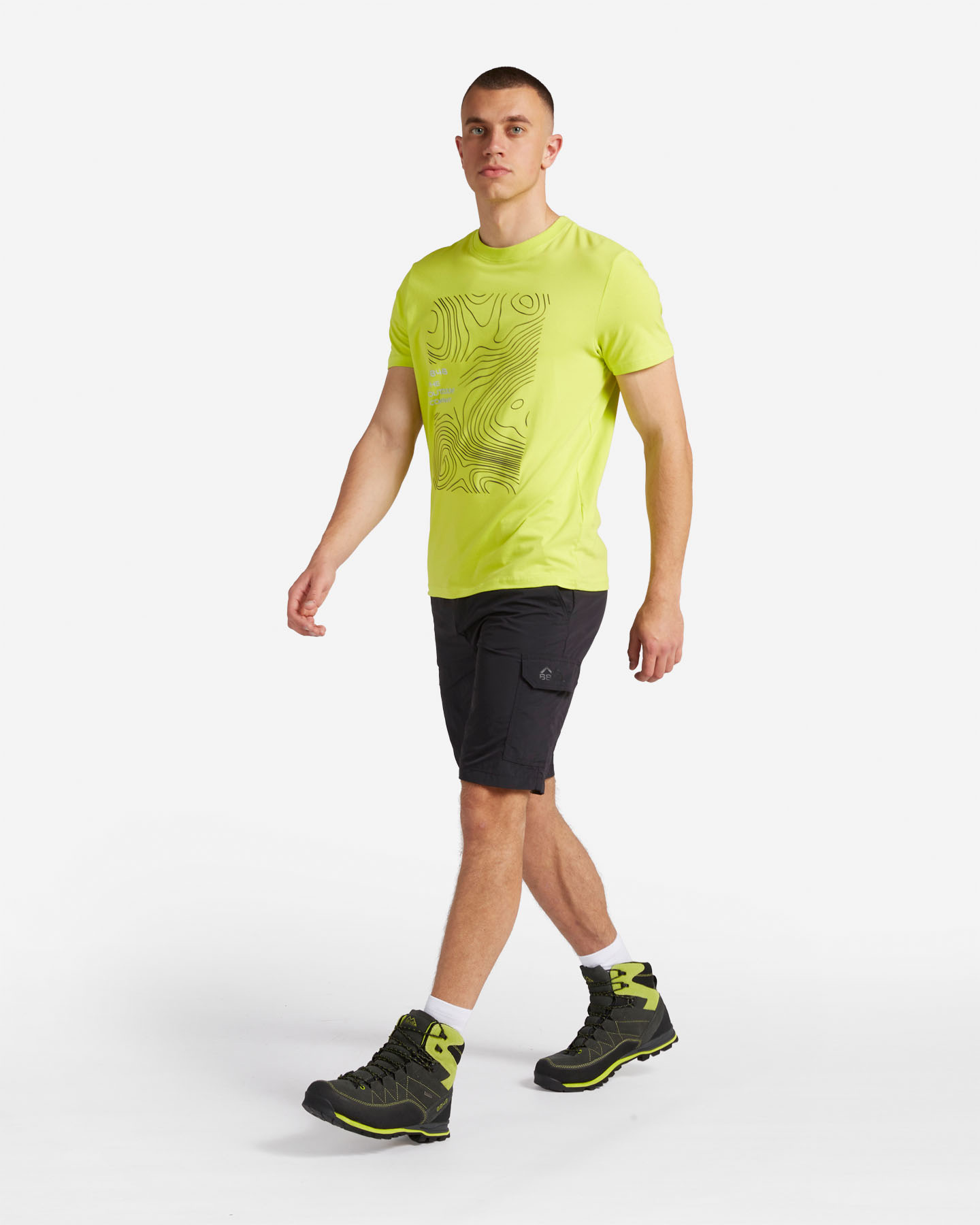 T-shirt 8848 MOUNTAIN ESSENTIAL M - Giallo - 0 | Cisalfa Sport