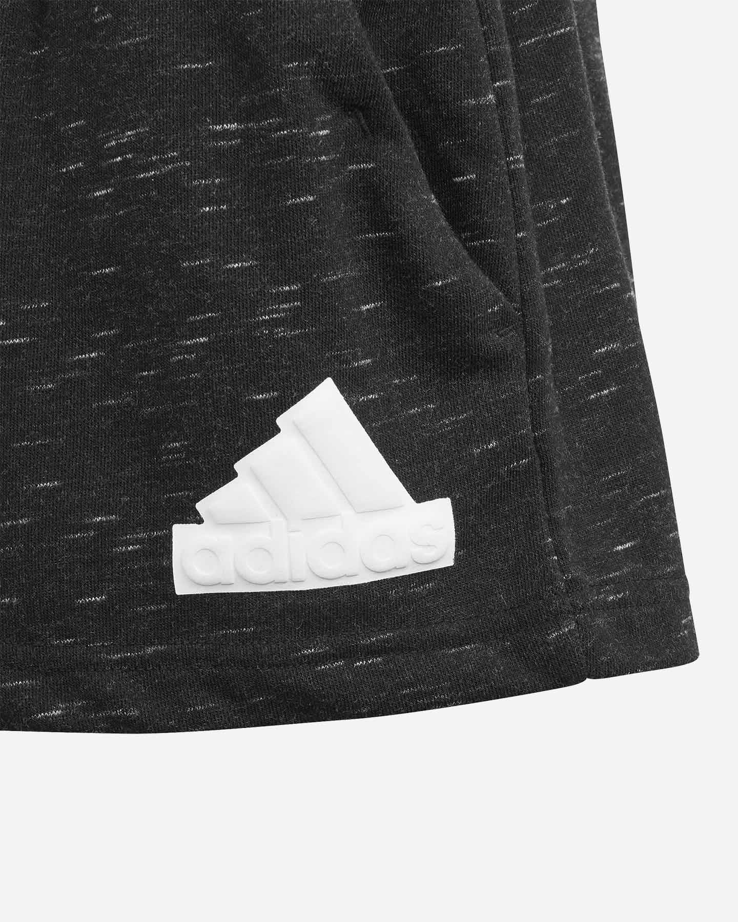 Pantaloncini ADIDAS GIRL BIG LOGO JR - Nero - 2 | Cisalfa Sport