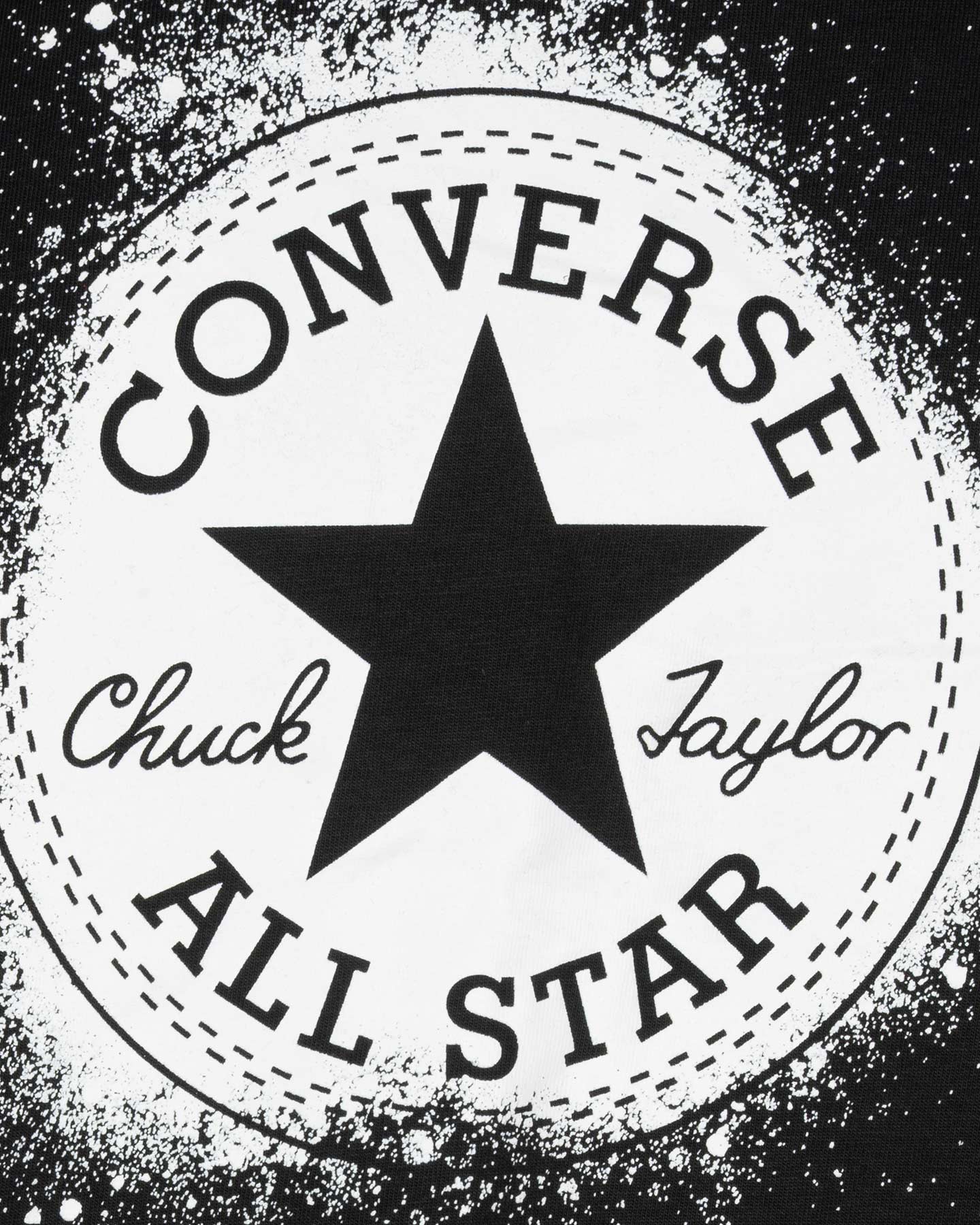 T-shirt CONVERSE CHUCK PATCH SPRY M - Nero - 2 | Cisalfa Sport