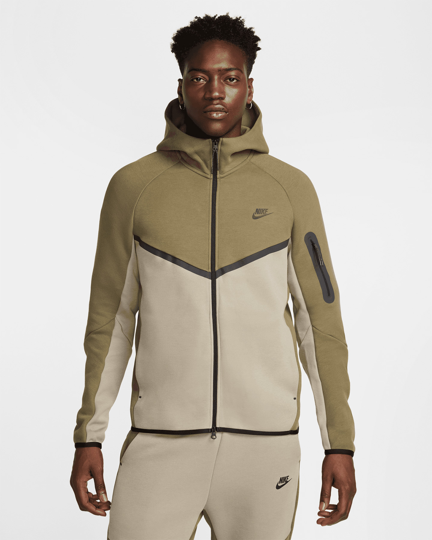 Felpa NIKE TECH FLEECE M - Beige - 0 | Cisalfa Sport
