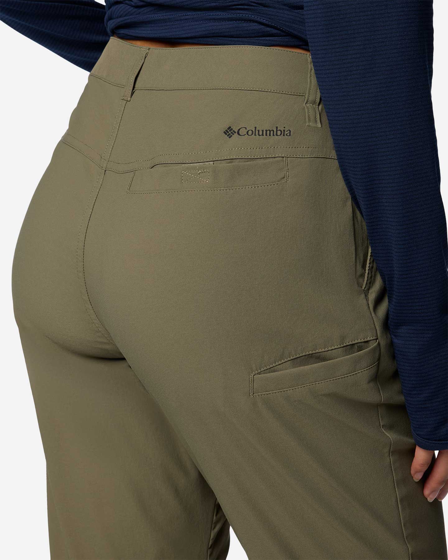 Pantalone outdoor COLUMBIA LESLIE FALLS II W - Verde - 4 | Cisalfa Sport
