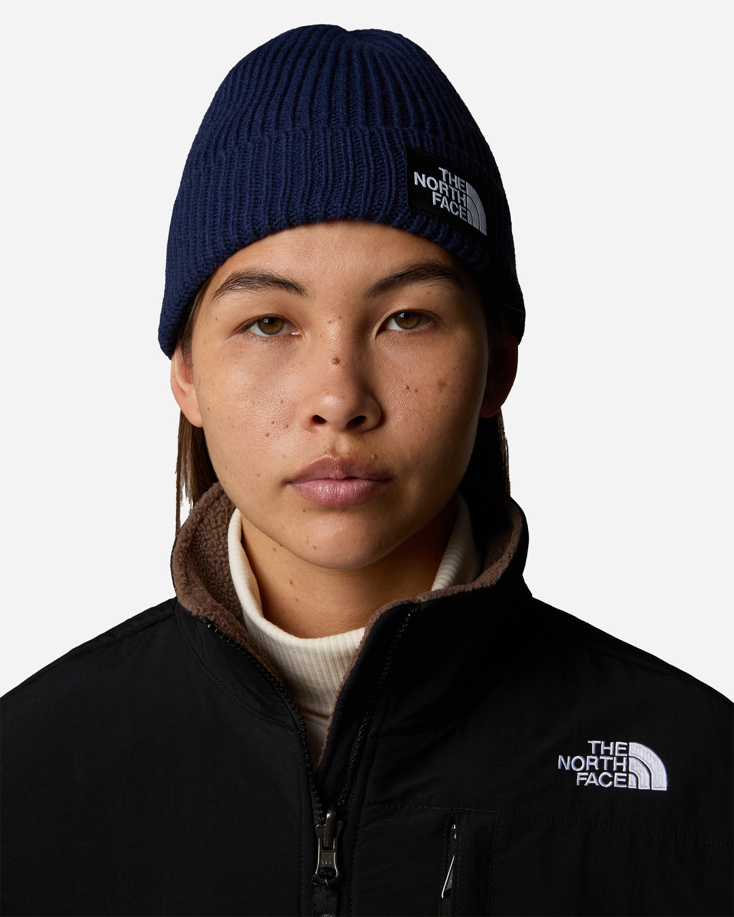 Berretto THE NORTH FACE LOGO BOX M - Blu Navy - 1 | Cisalfa Sport