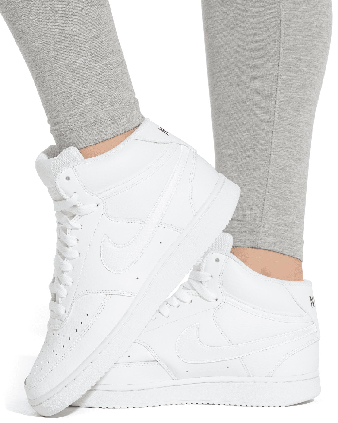 Scarpe sneakers NIKE COURT VISION MID W - Bianco - 5 | Cisalfa Sport