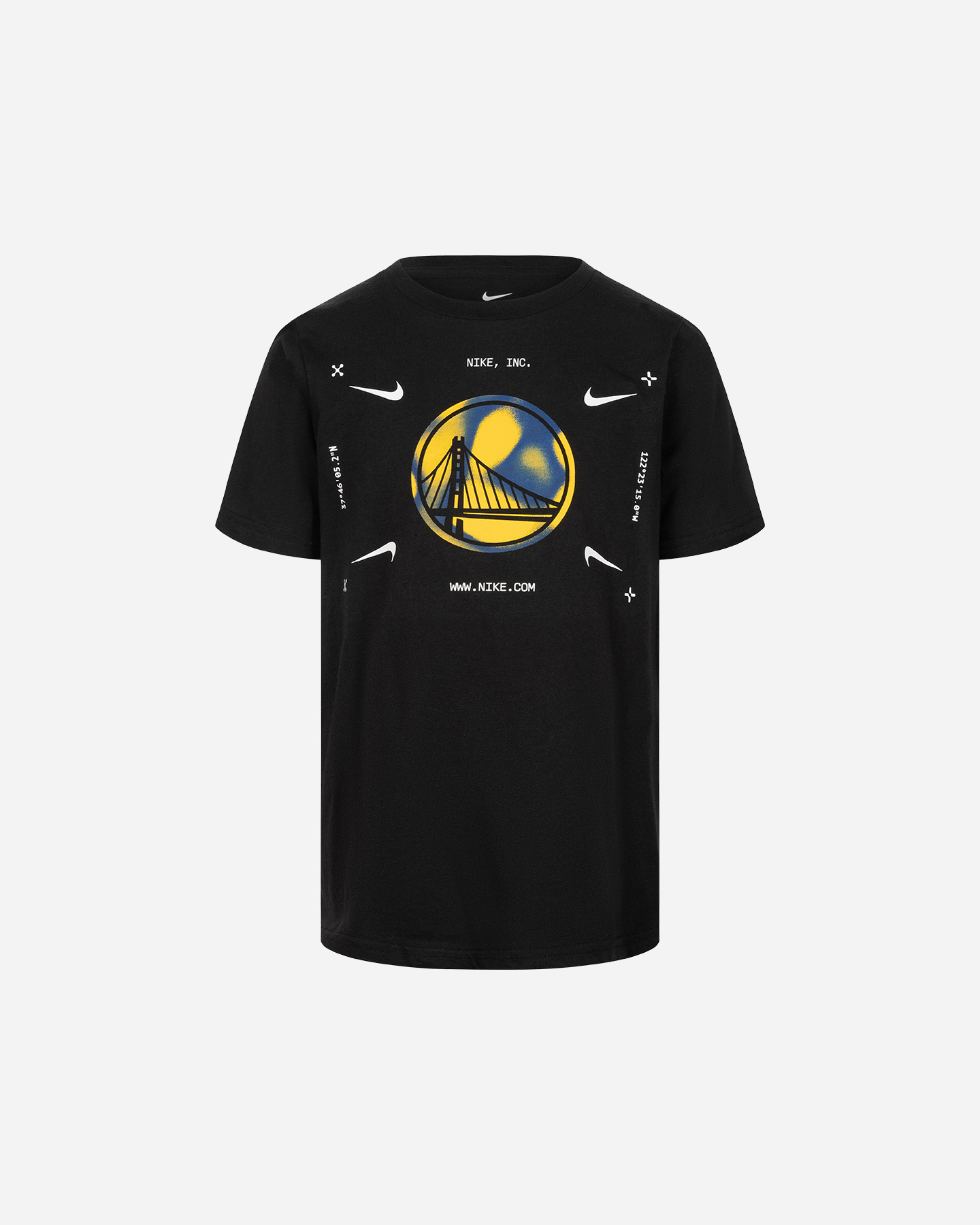 Abbigliamento basket NIKE ESSENTIAL ATC LOGO 2 WARRIORS JR - Nero - 0 | Cisalfa Sport