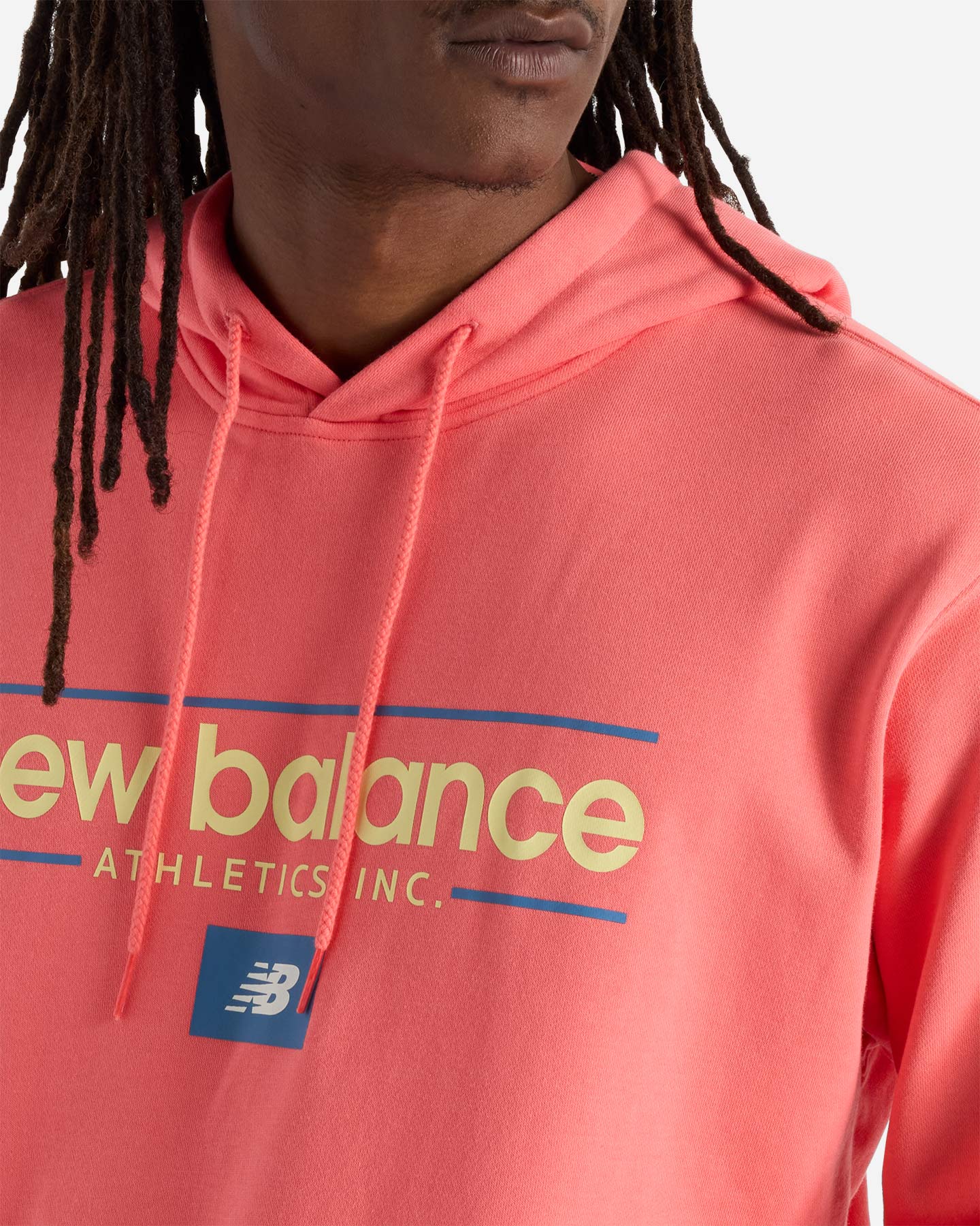 Felpa NEW BALANCE BIG LOGO M - Rosso - 3 | Cisalfa Sport