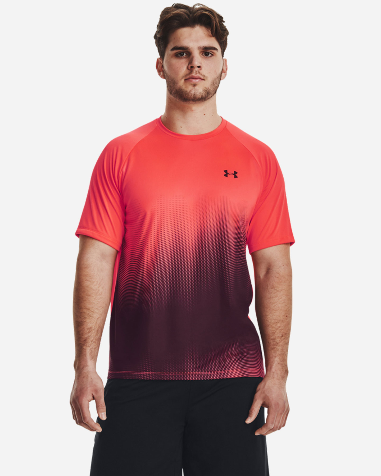 T-shirt training UNDER ARMOUR TECH FADE GRAPHIC M - 0 | Cisalfa Sport