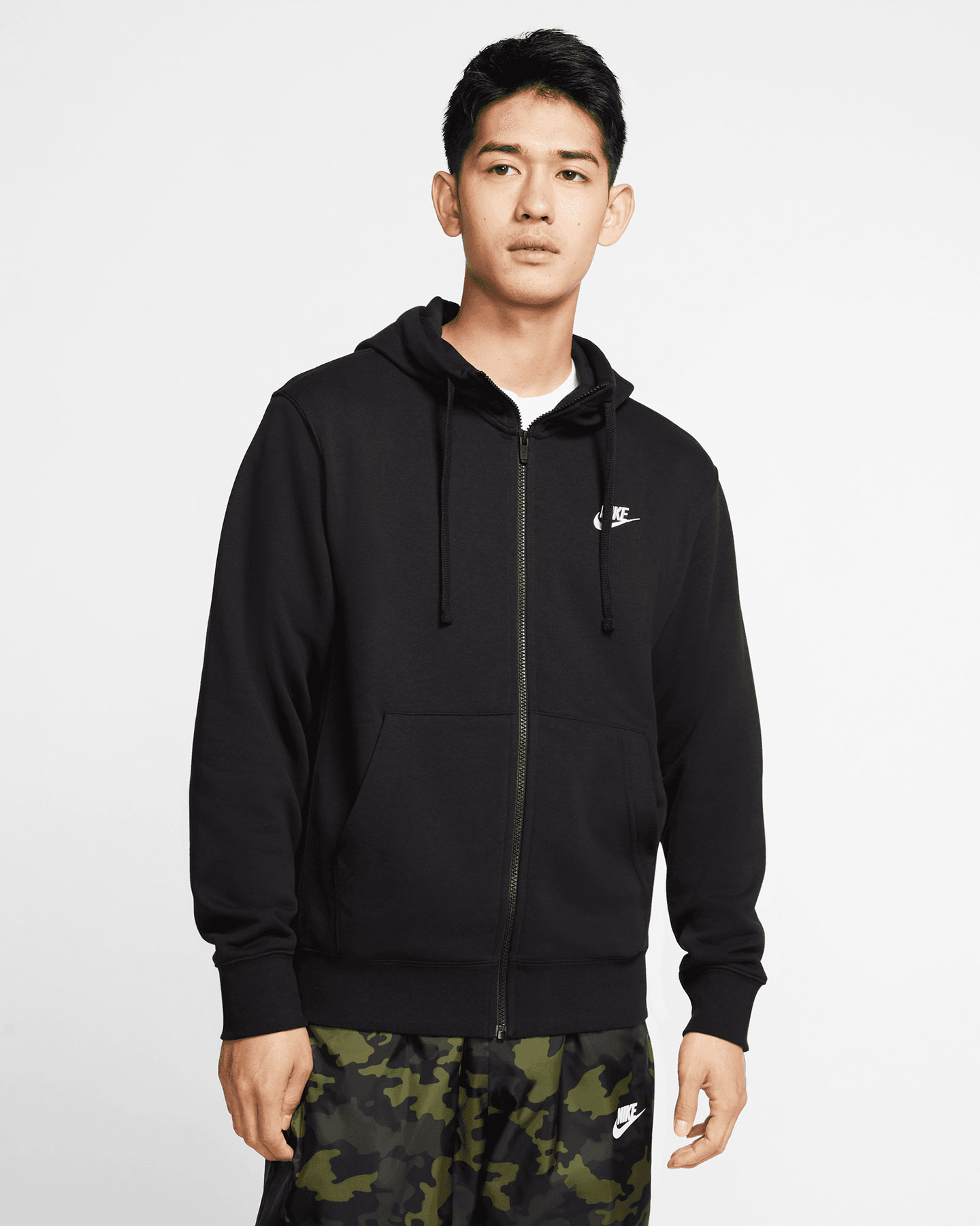 Felpa NIKE CLUB HOODIE M - Nero - 0 | Cisalfa Sport