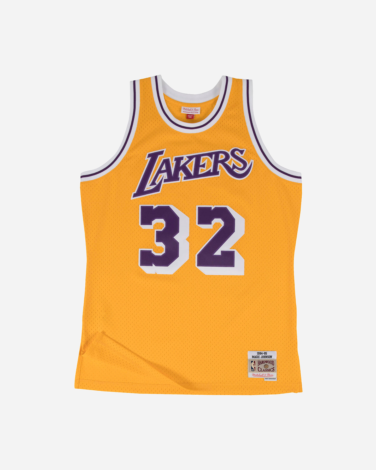 Canotta basket MITCHELL&NESS NBA LOS ANGELES LAKERS MAGIC JOHNSON M - 0 | Cisalfa Sport