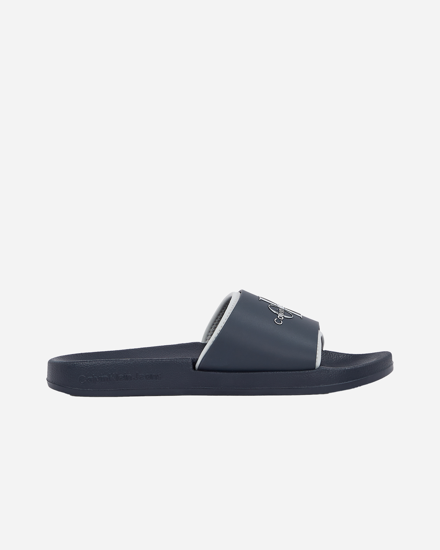 Sandali CALVIN KLEIN JEANS SLIDE RUBBER M - Blu Navy - 2 | Cisalfa Sport