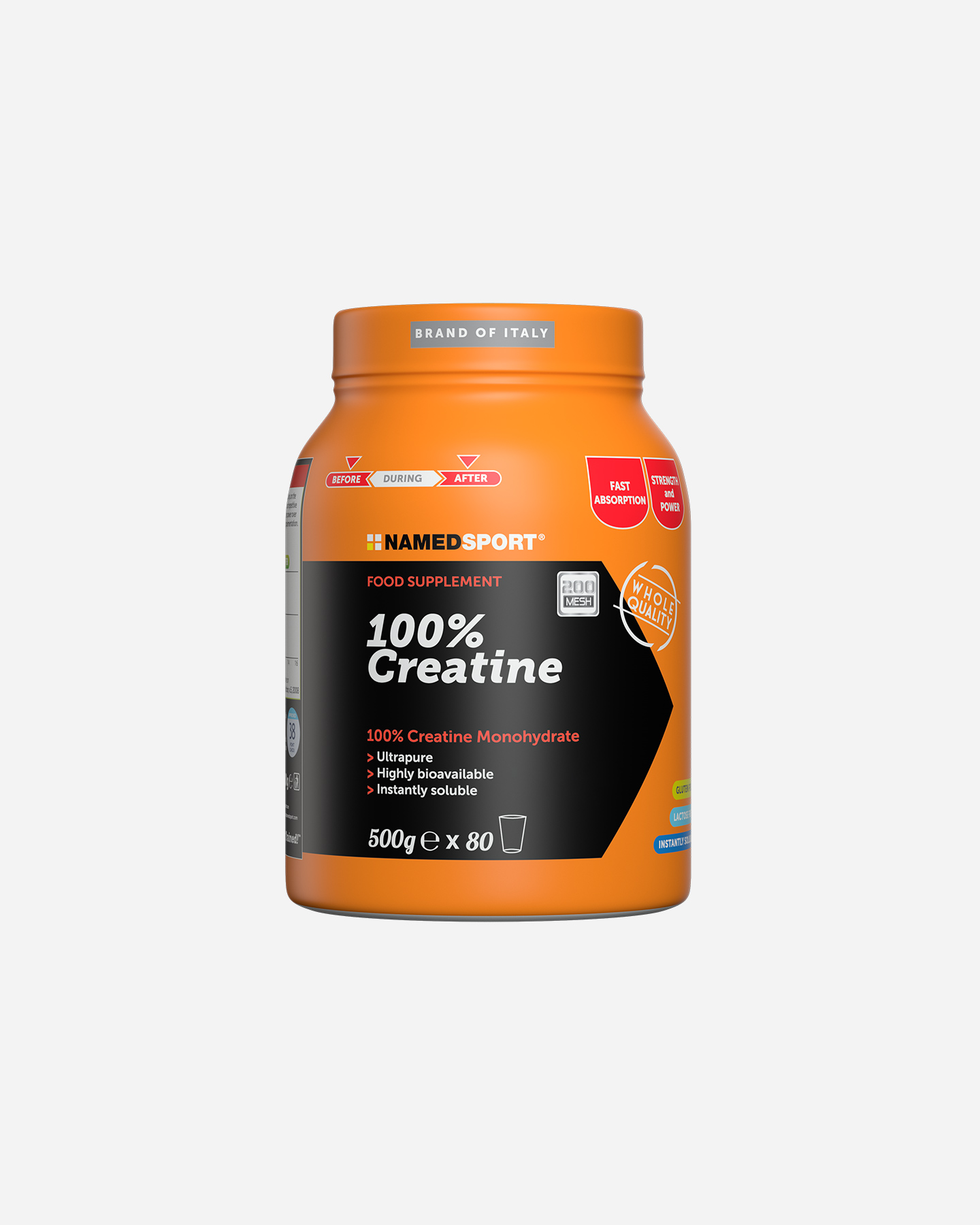 Energetico NAMED SPORT CREATINA 100% NAMED 500G 200 MESH  - 0 | Cisalfa Sport