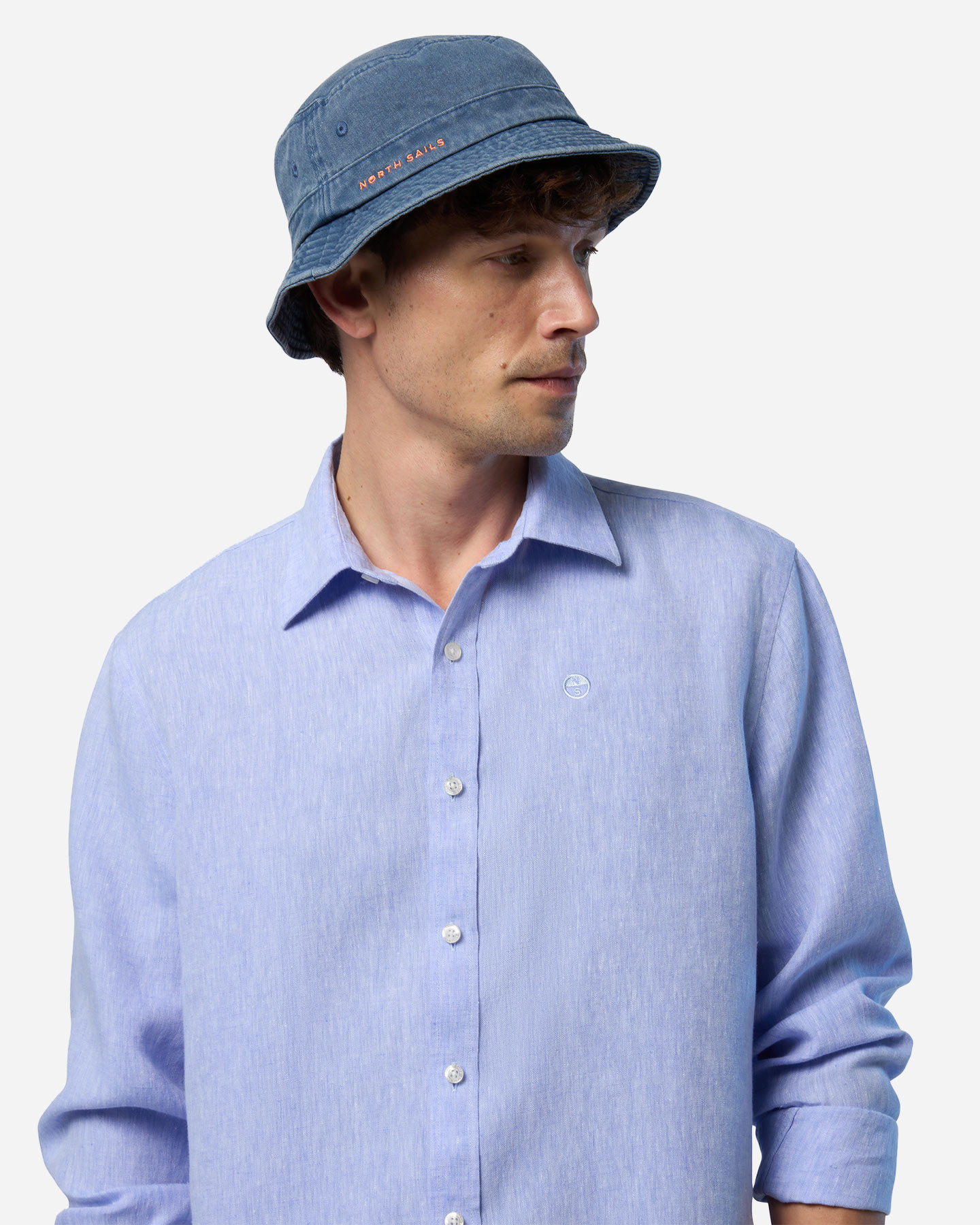 Camicia NORTH SAILS REGULAR M - Azzurro - 4 | Cisalfa Sport