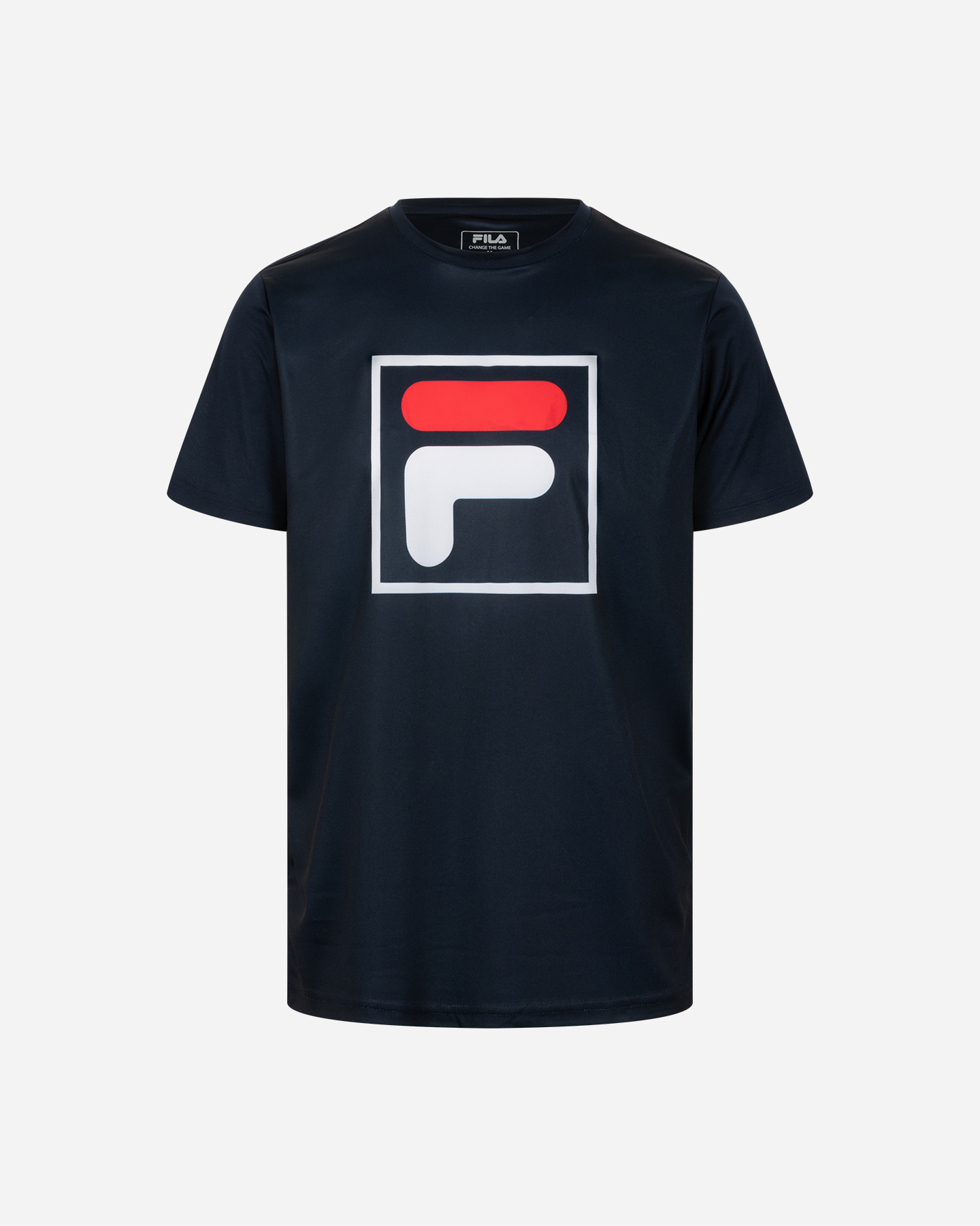 T-shirt tennis FILA BASIC F BOX M - Blu - 5 | Cisalfa Sport